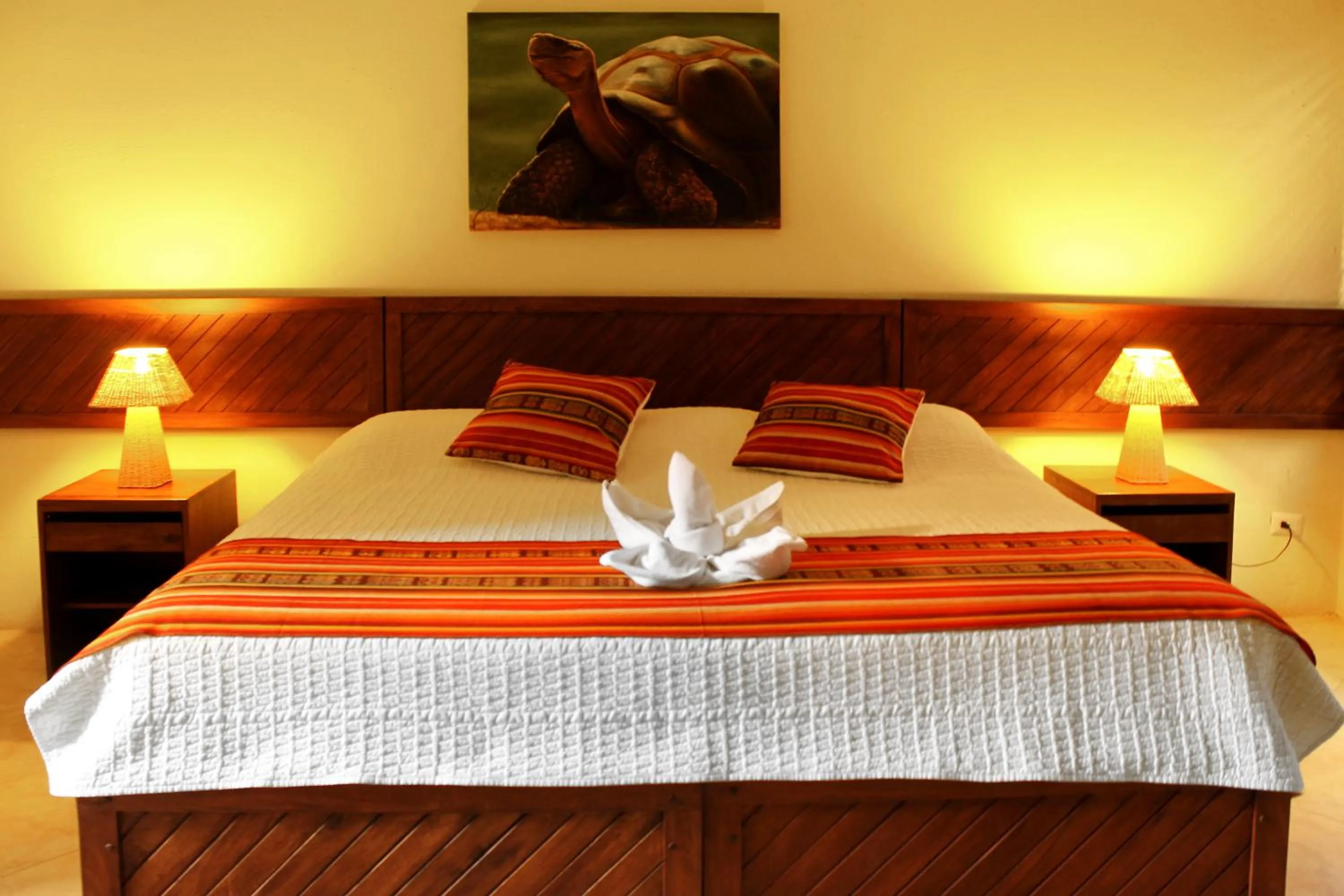 Bed in Arena Blanca Eco Hotel