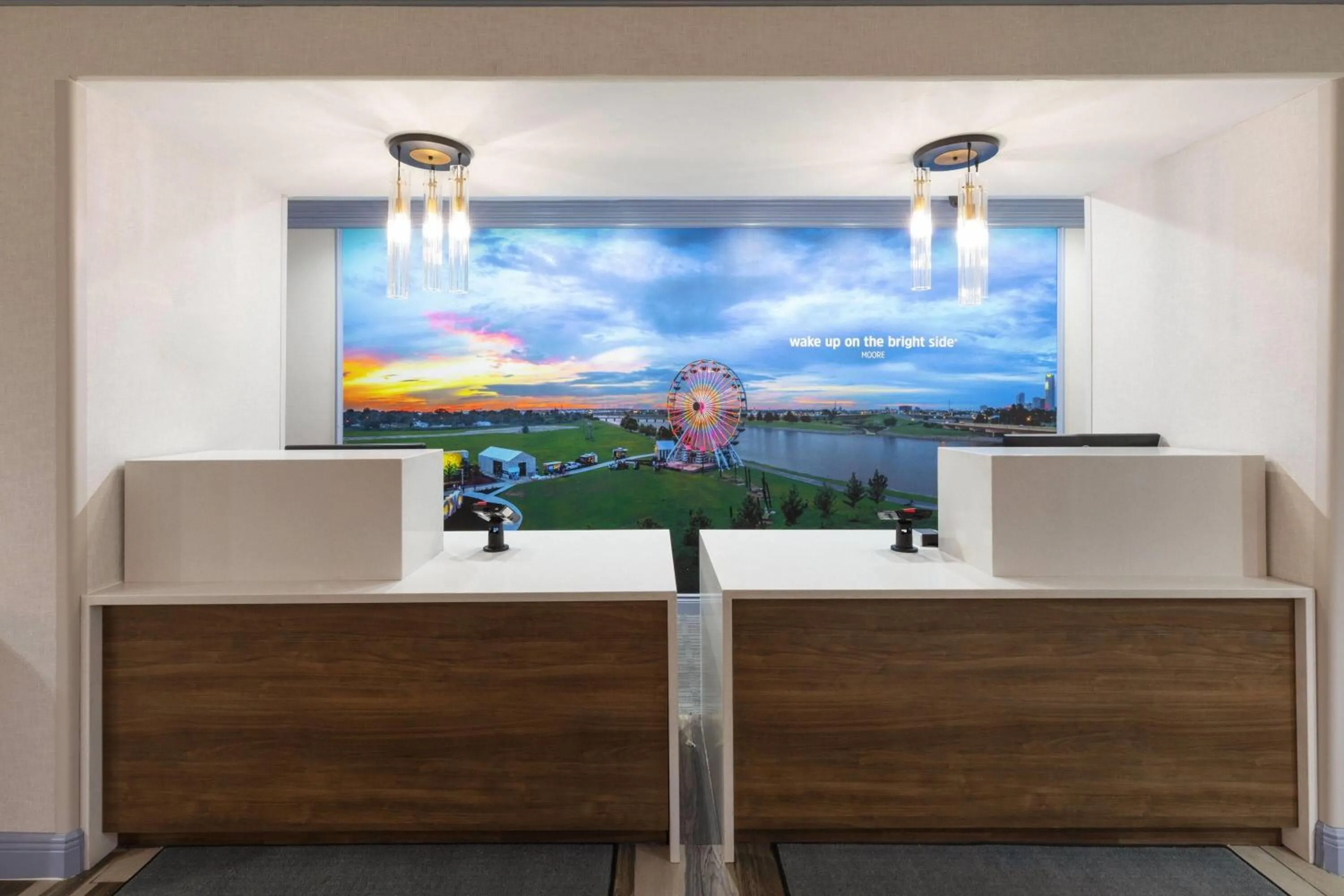 Lobby or reception in La Quinta by Wyndham Oklahoma City - Moore