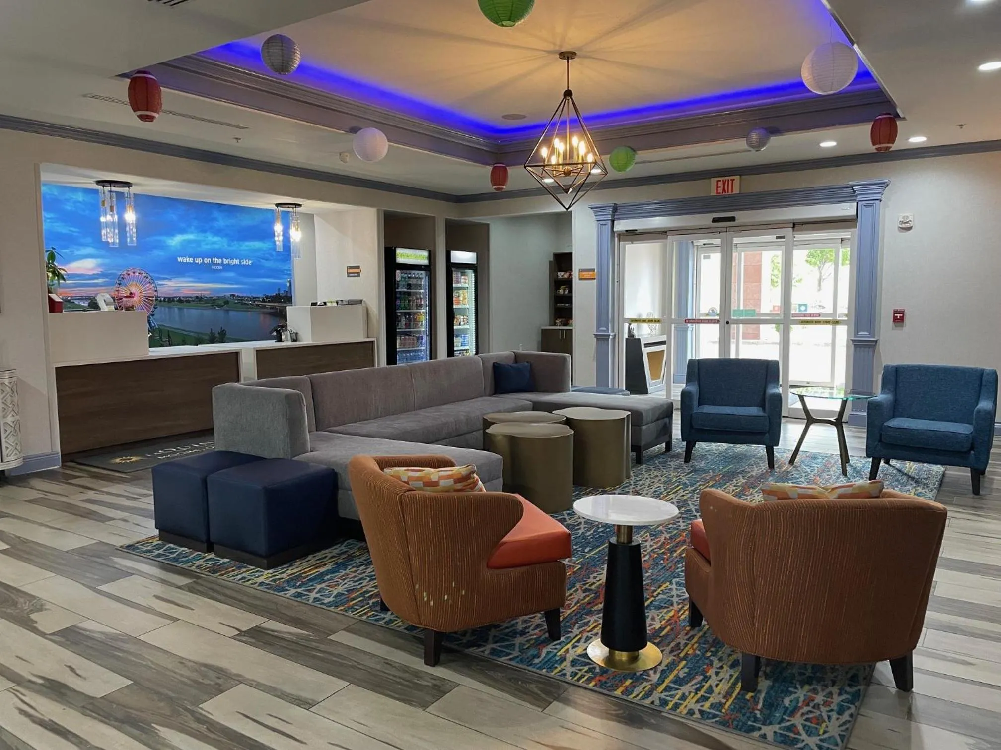 Lobby or reception in La Quinta by Wyndham Oklahoma City - Moore