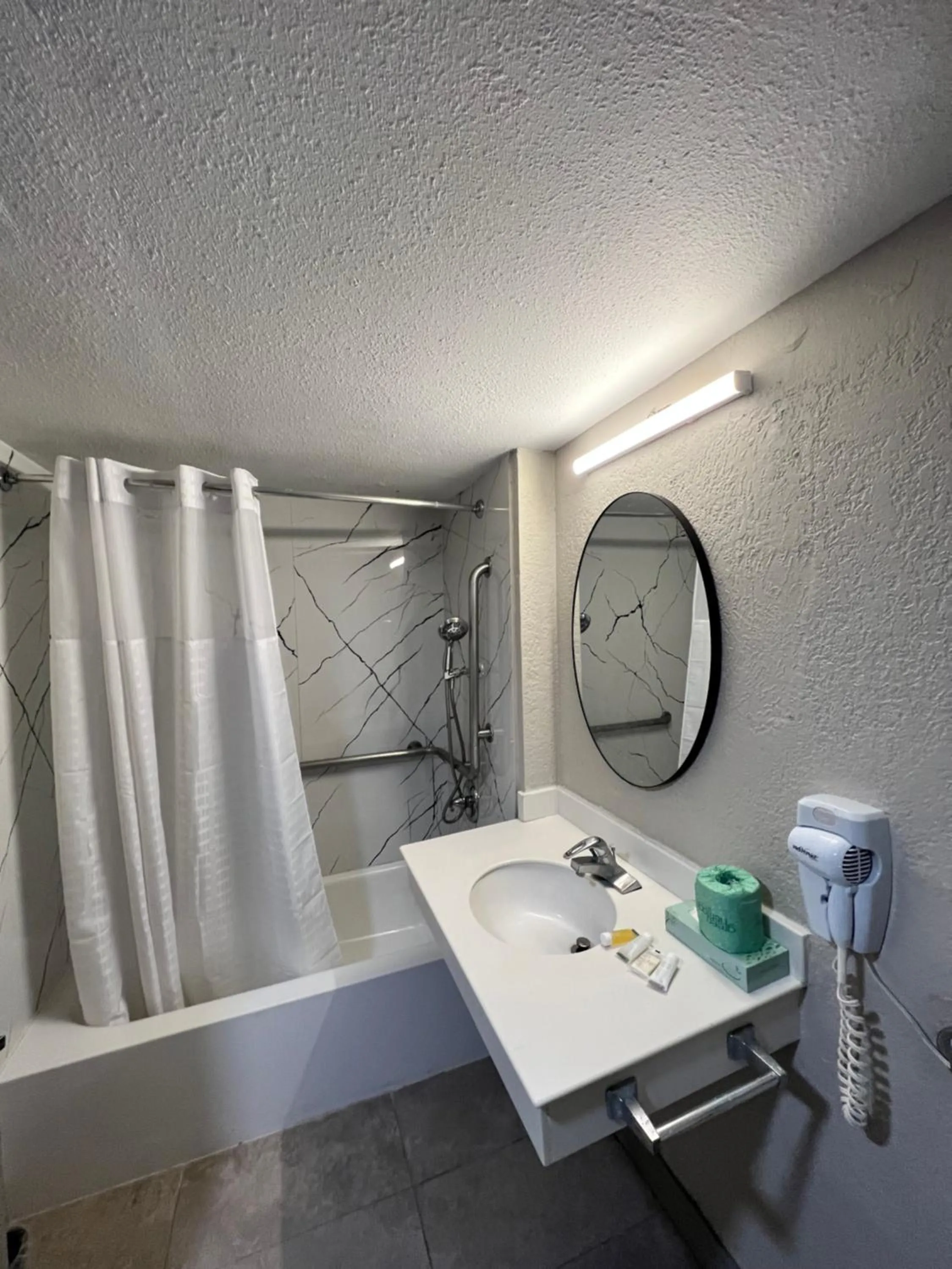 Shower in Days Inn by Wyndham Sulphur West