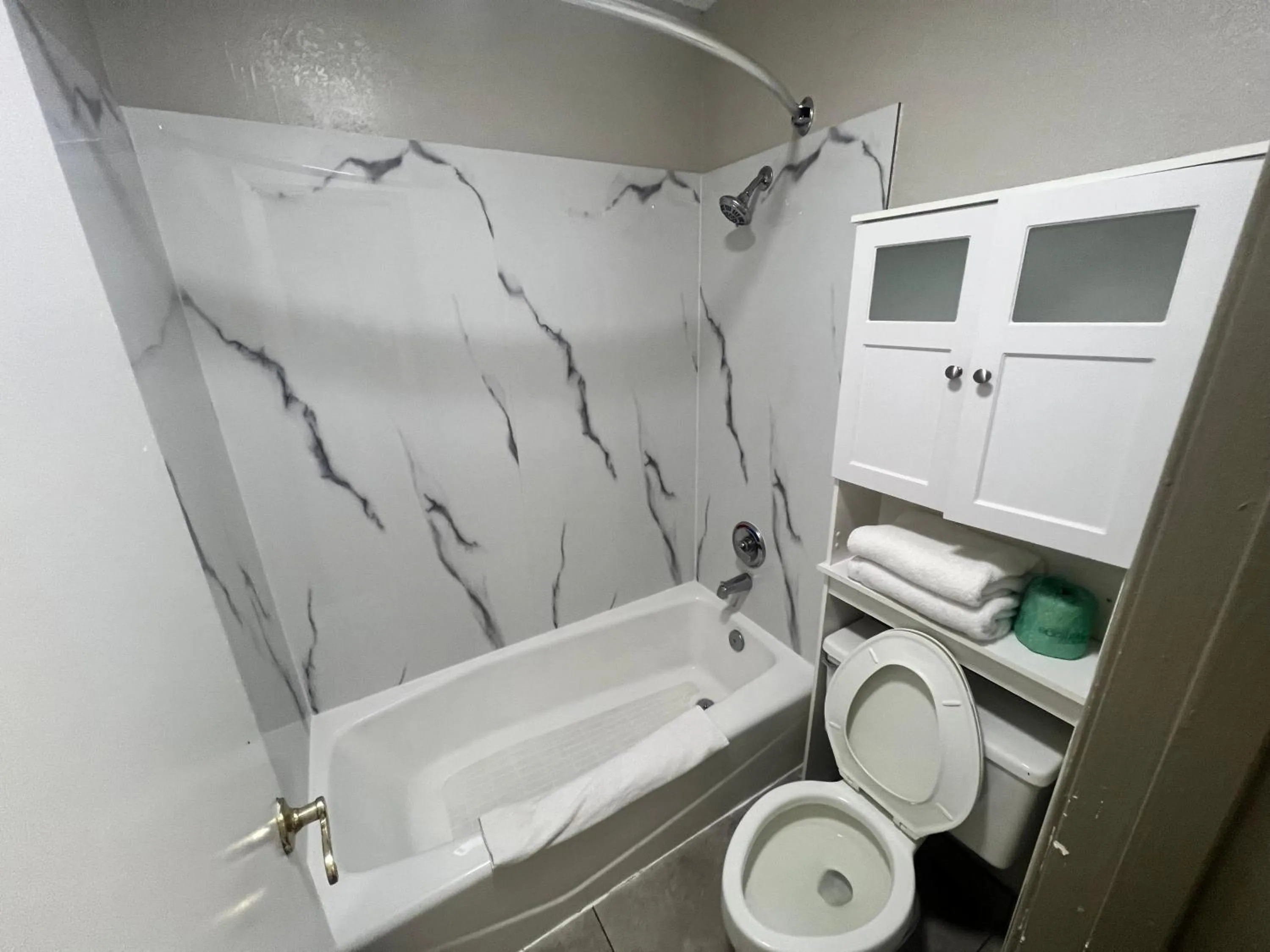 Shower in Days Inn by Wyndham Sulphur West