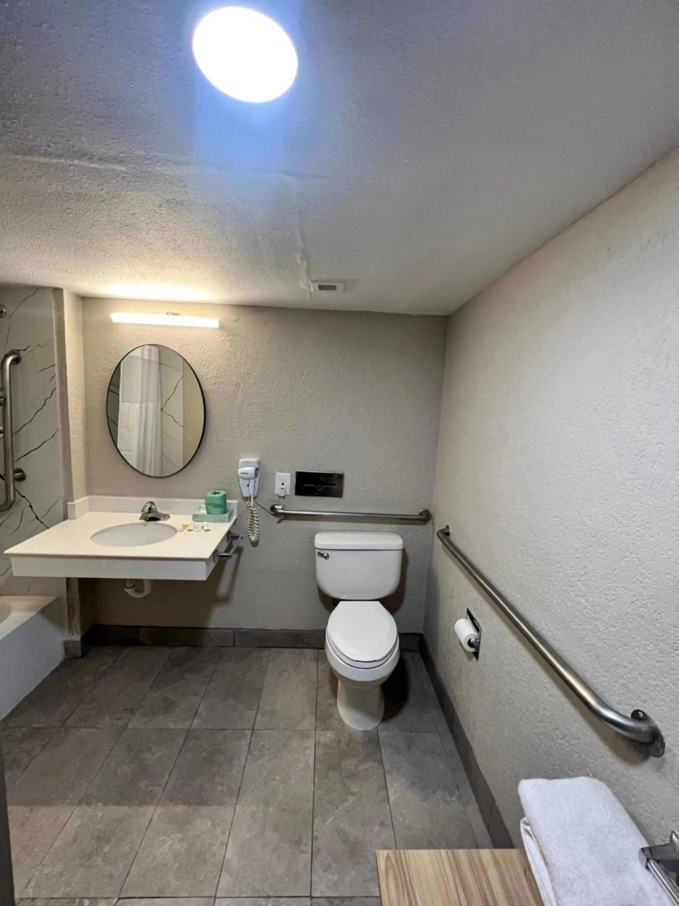 Shower in Days Inn by Wyndham Sulphur West