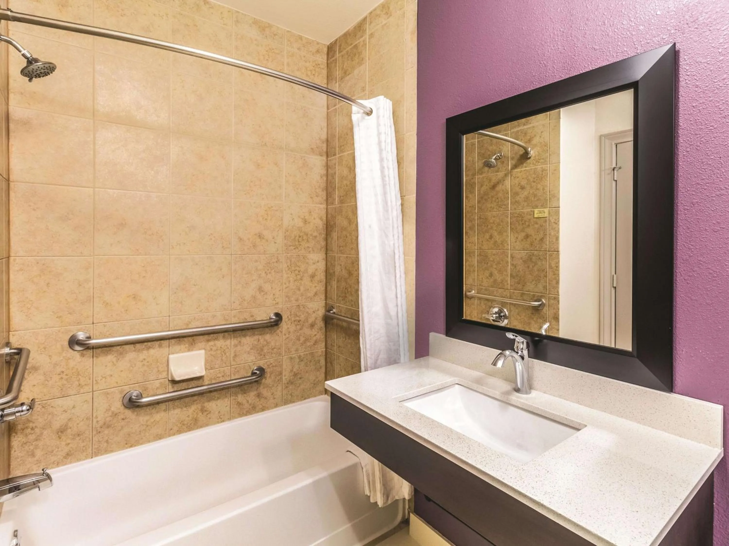 Shower in La Quinta by Wyndham Mission at West McAllen