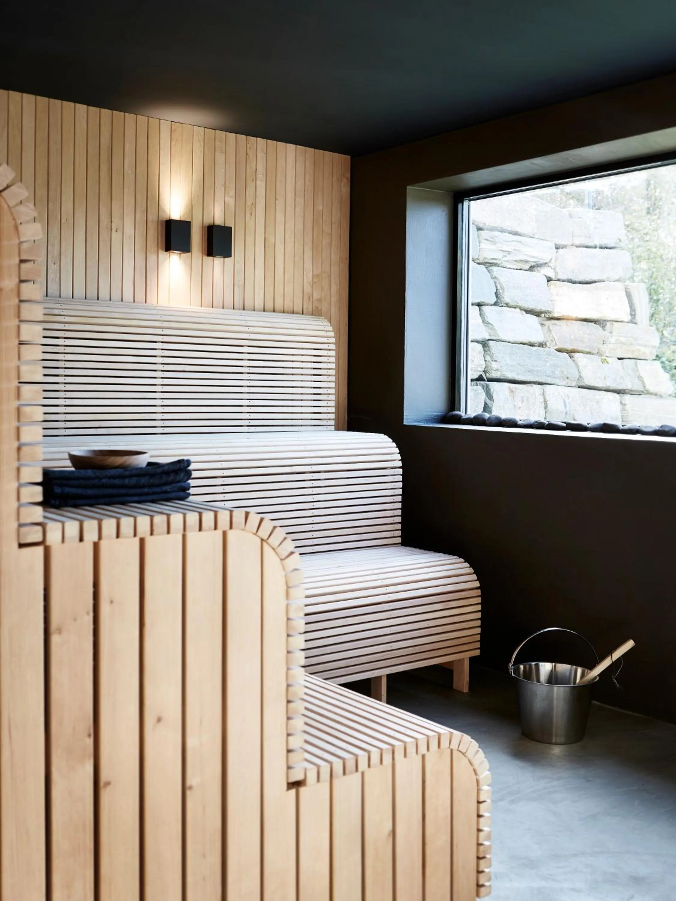 Sauna in Storfjord Hotel