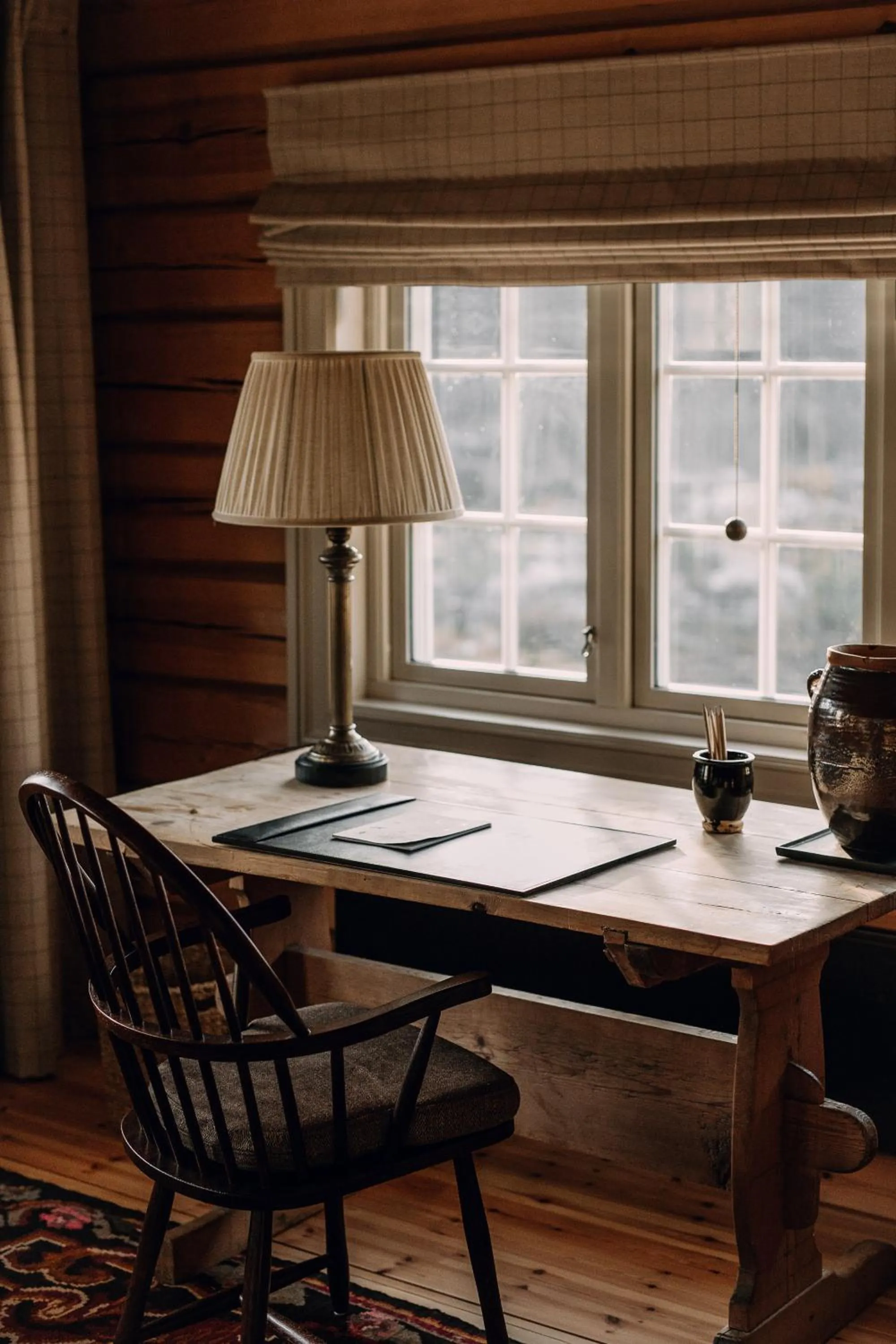 Decorative detail in Storfjord Hotel