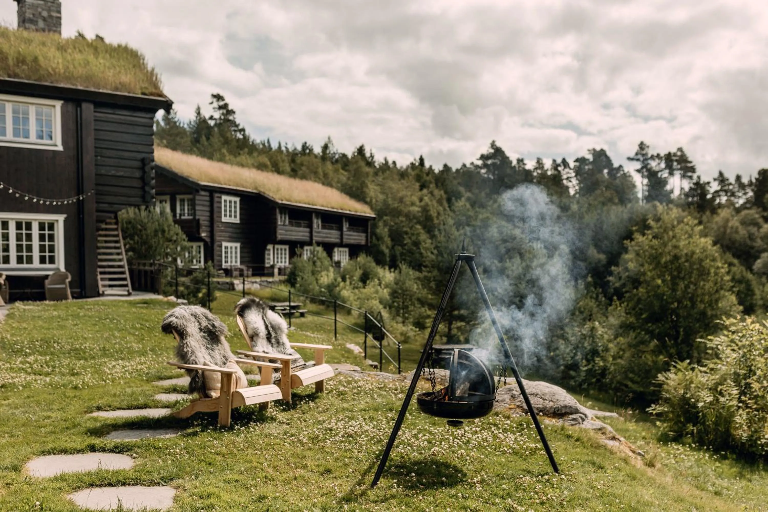 Property building in Storfjord Hotel
