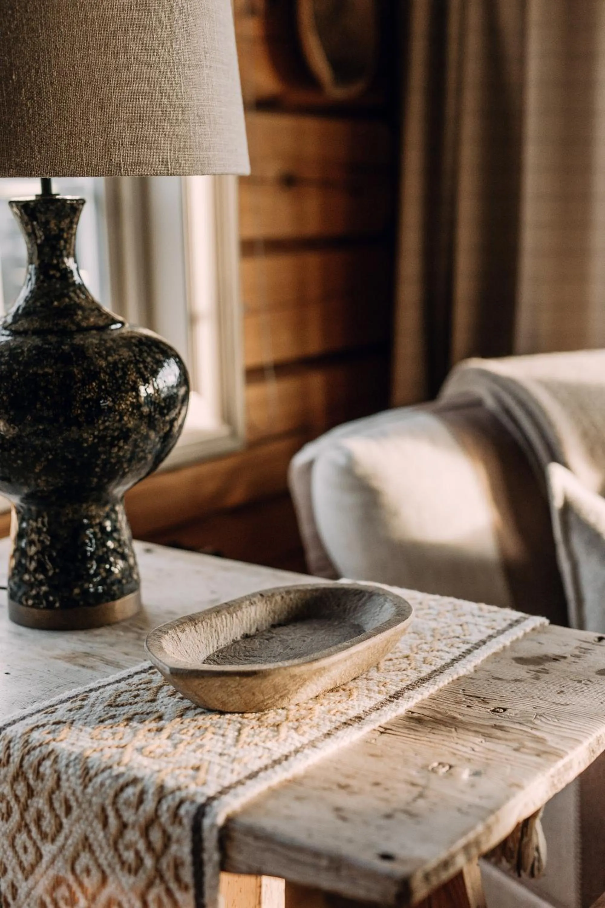 Decorative detail in Storfjord Hotel