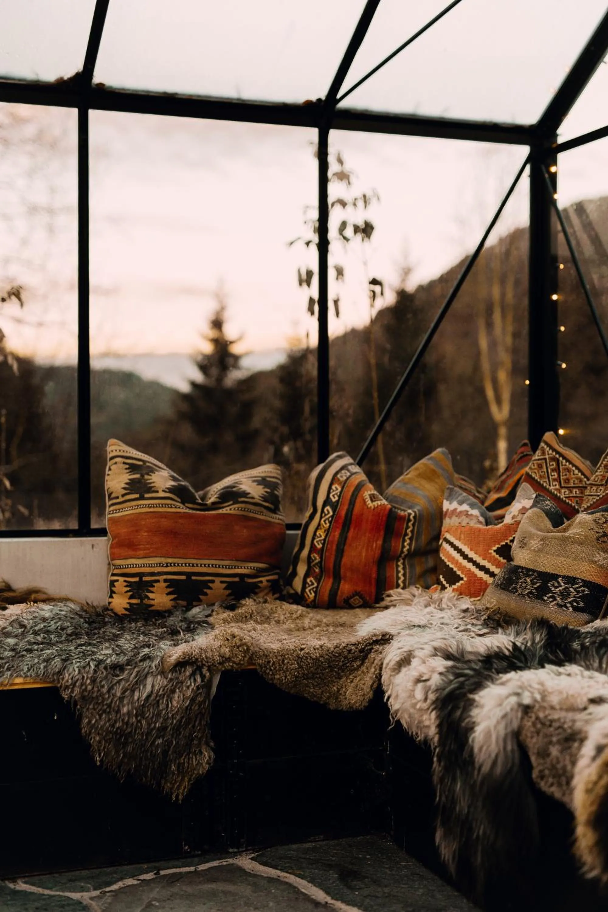 Garden in Storfjord Hotel