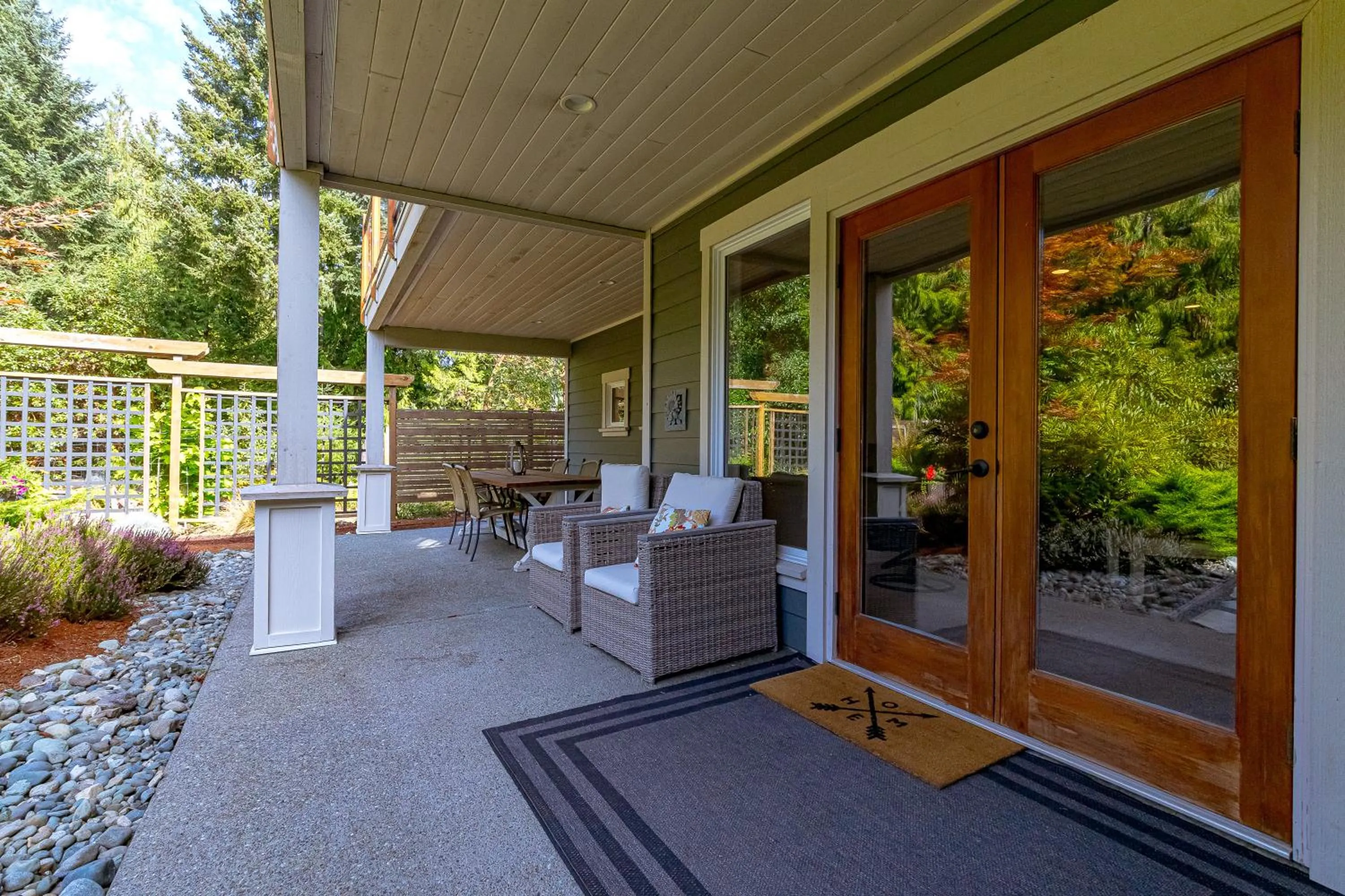 Property building in Shawnigan Suite B & B