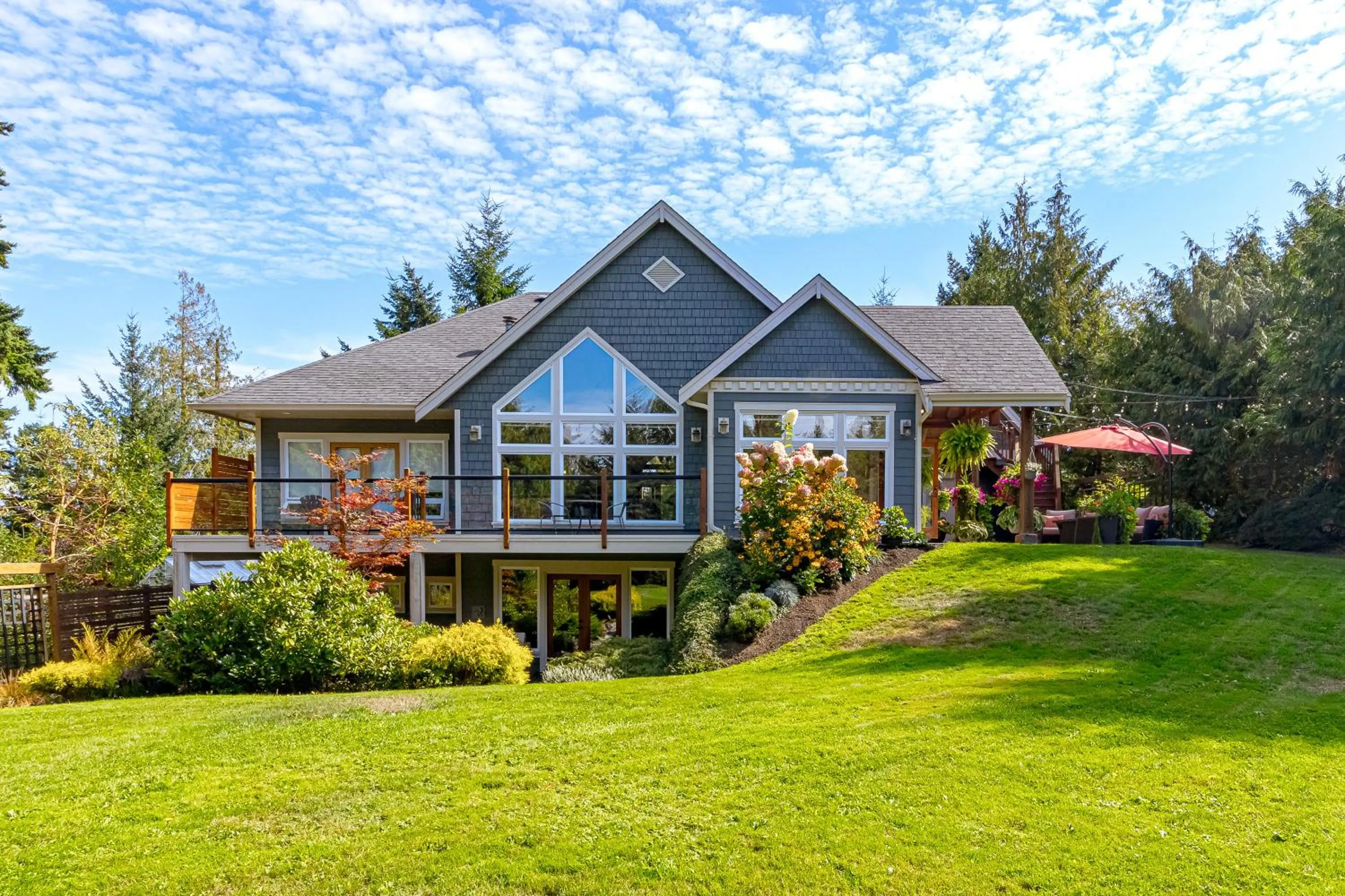 Property building in Shawnigan Suite B & B