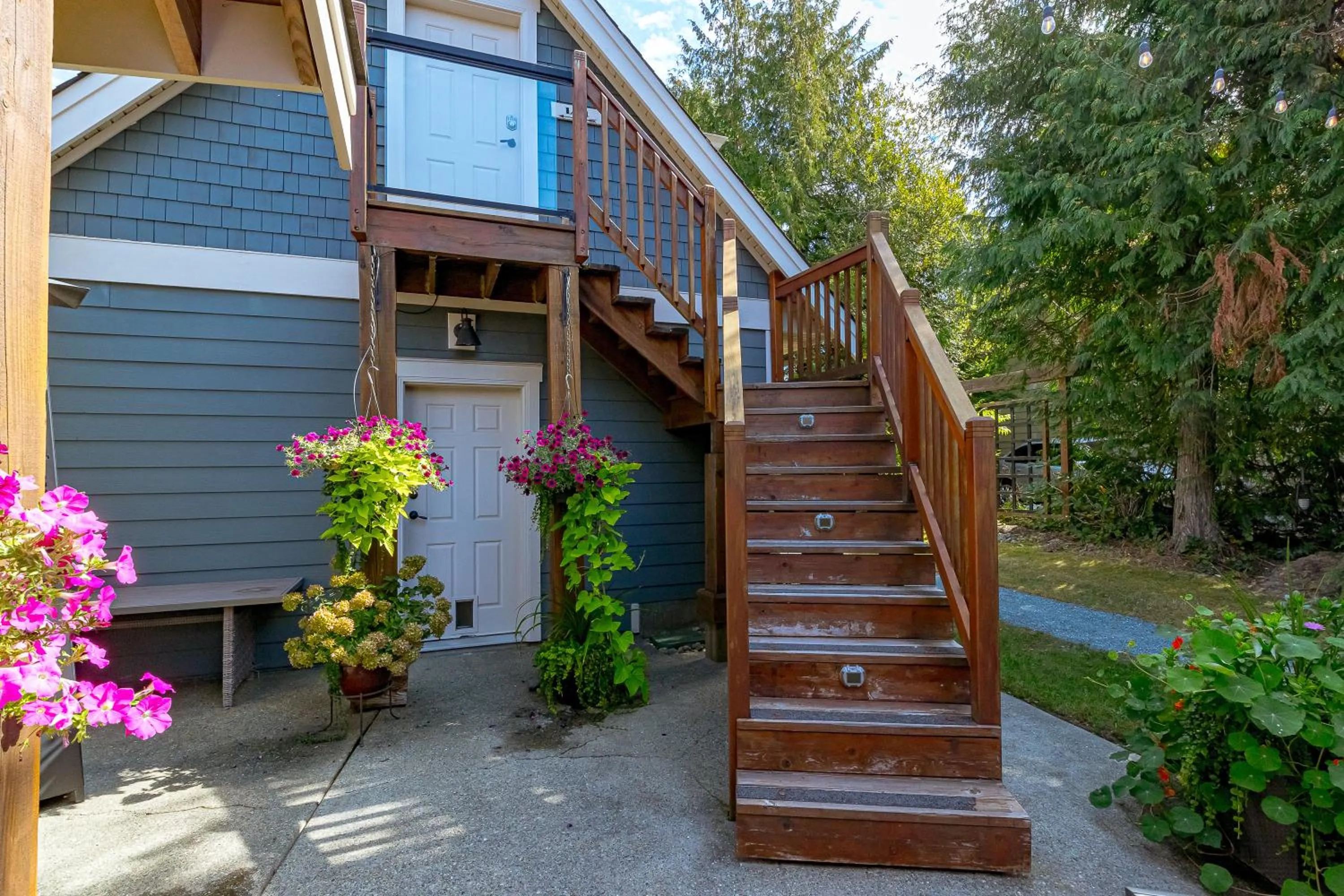 Property building in Shawnigan Suite B & B