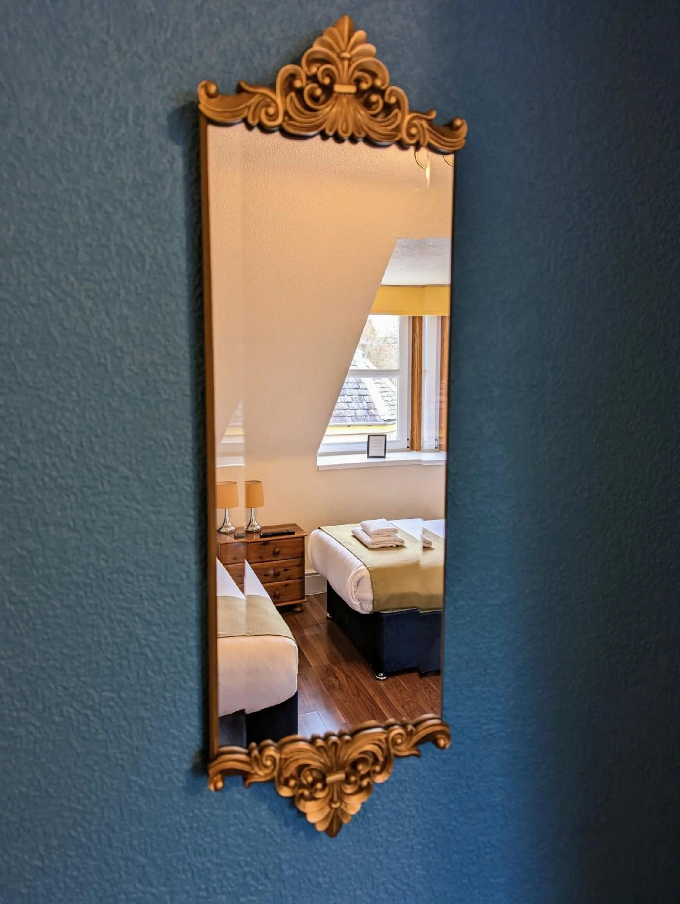 Bed in The Coo's Guest House