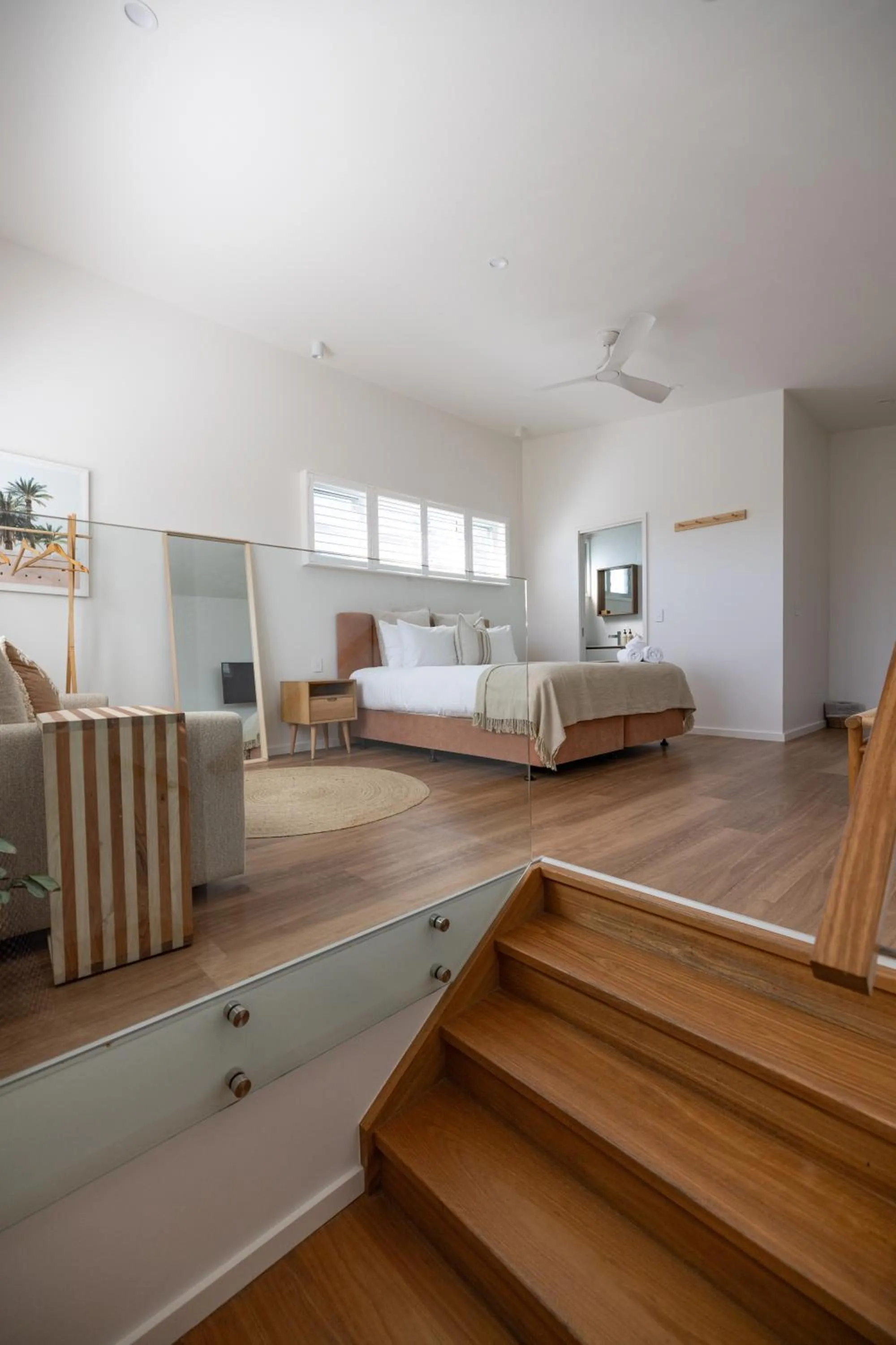 Living room, Bed in Aloha Byron Bay