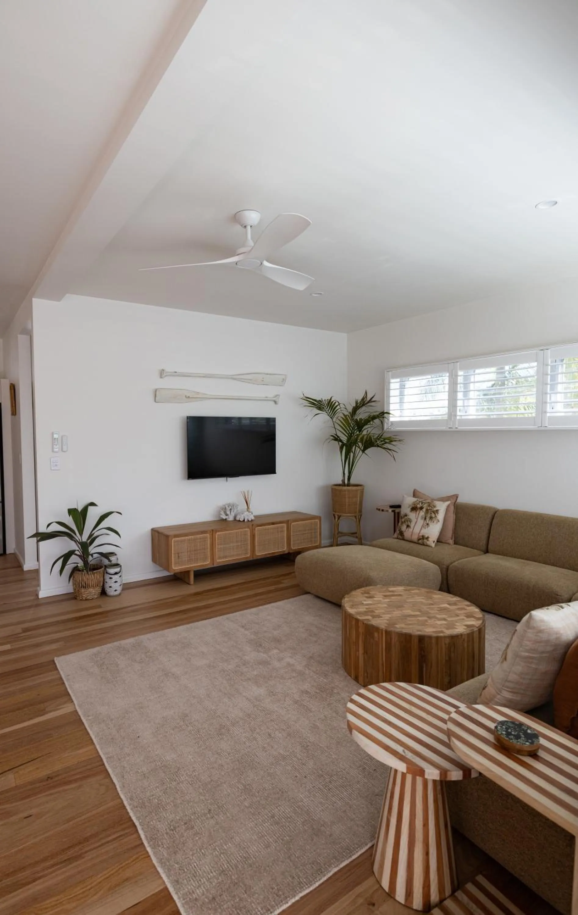 Living room in Aloha Byron Bay
