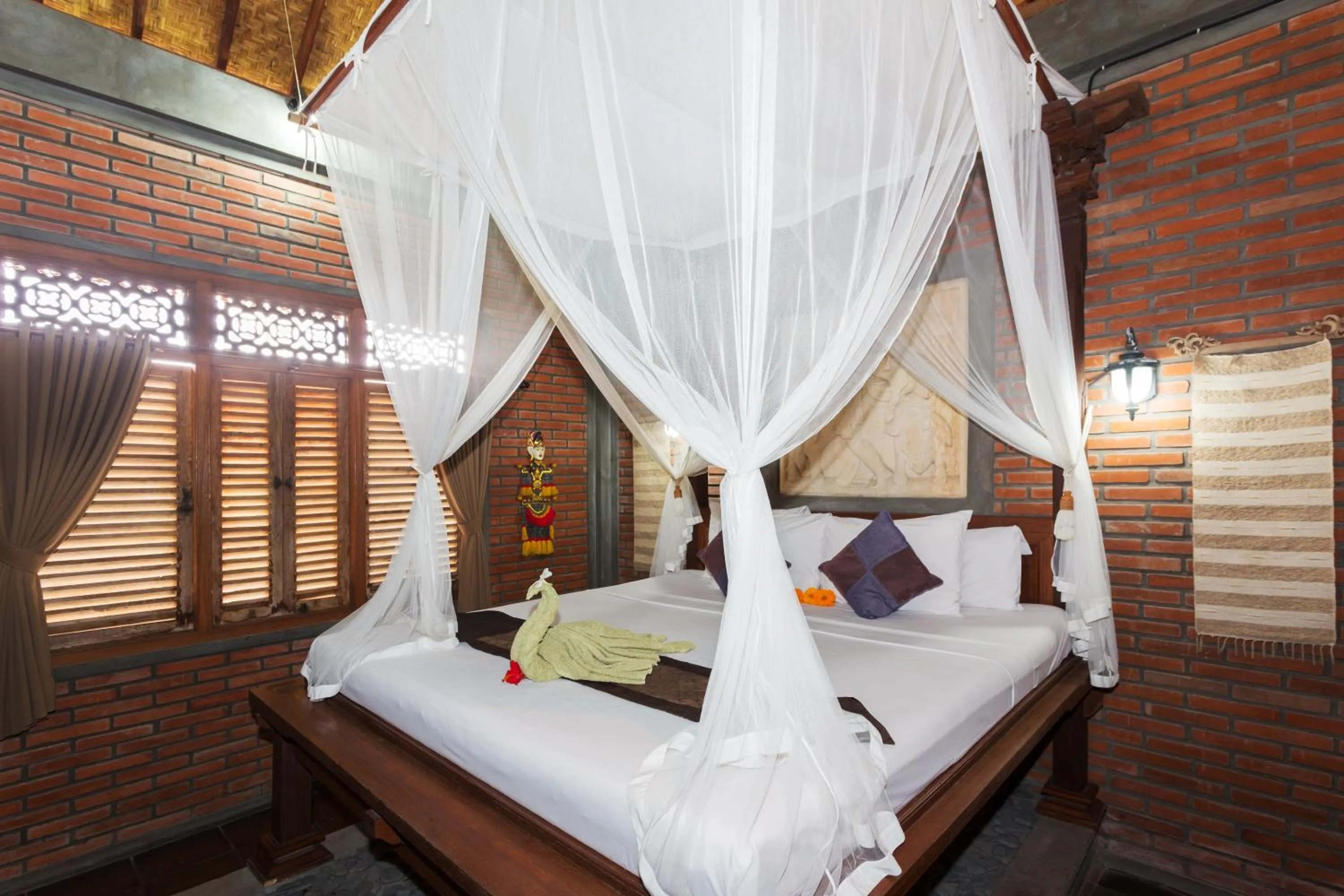 Bedroom, Bed in Bali Moon Guest House