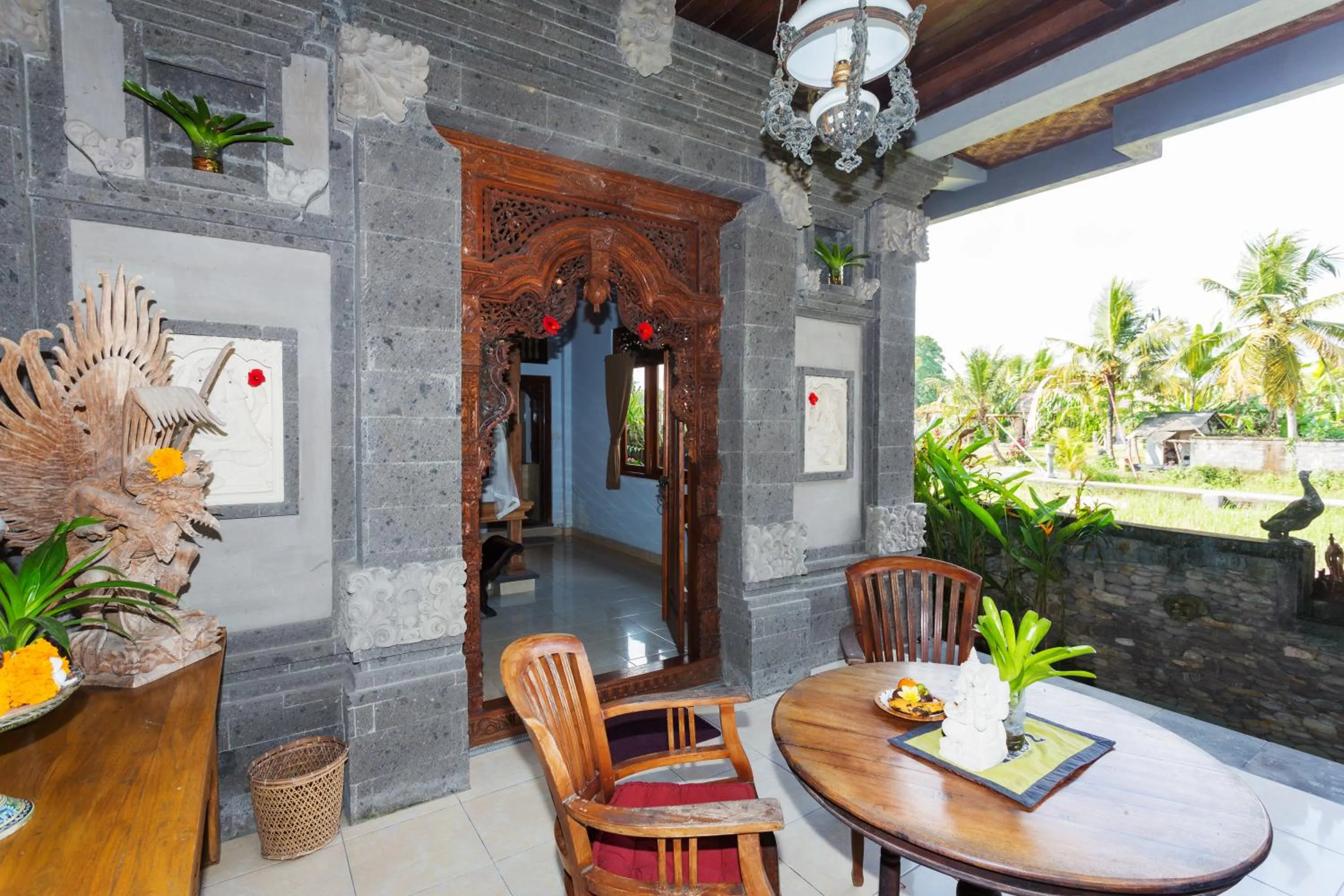 Balcony/Terrace in Bali Moon Guest House