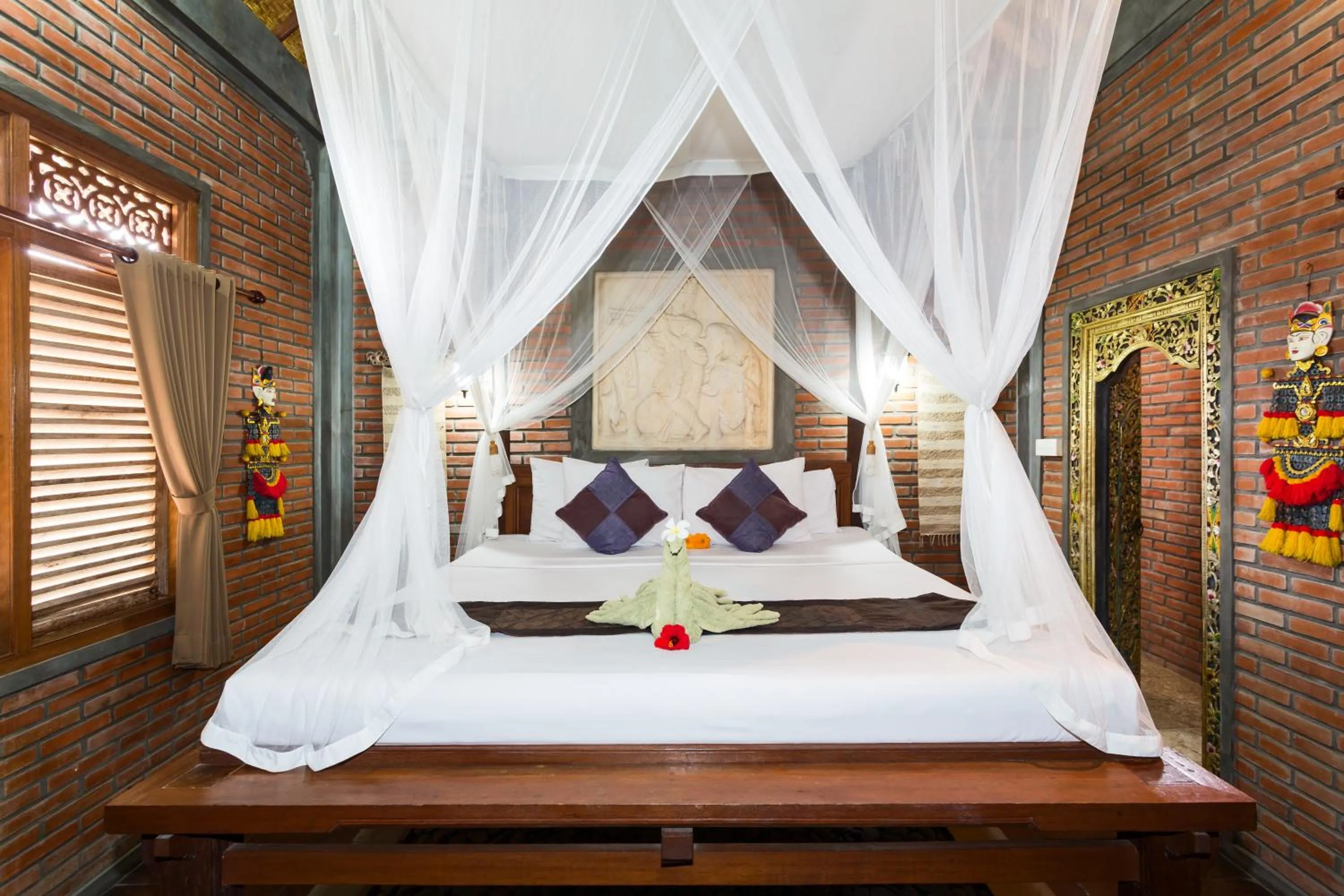 Bedroom, Bed in Bali Moon Guest House