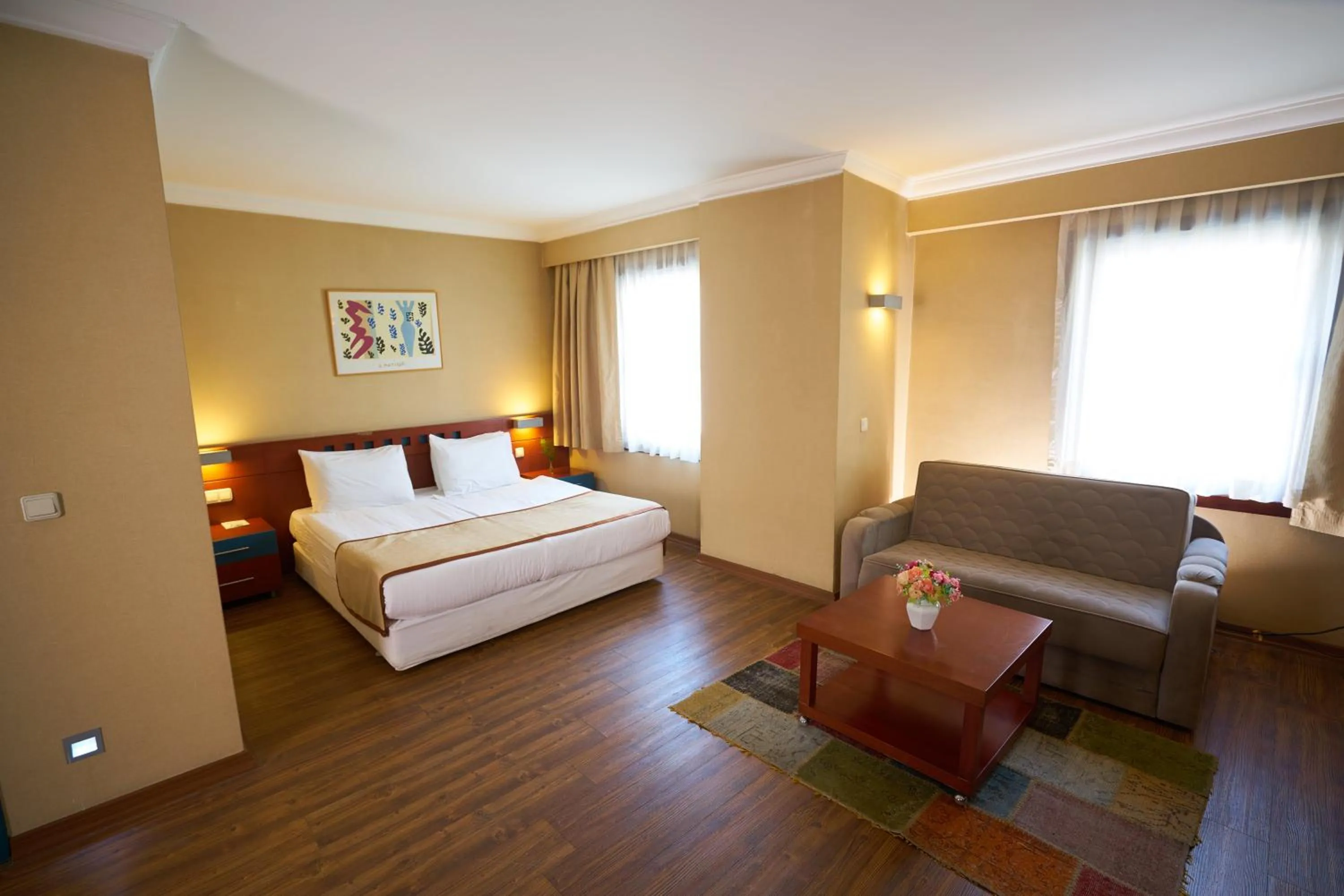 Bed in Feronya Hotel