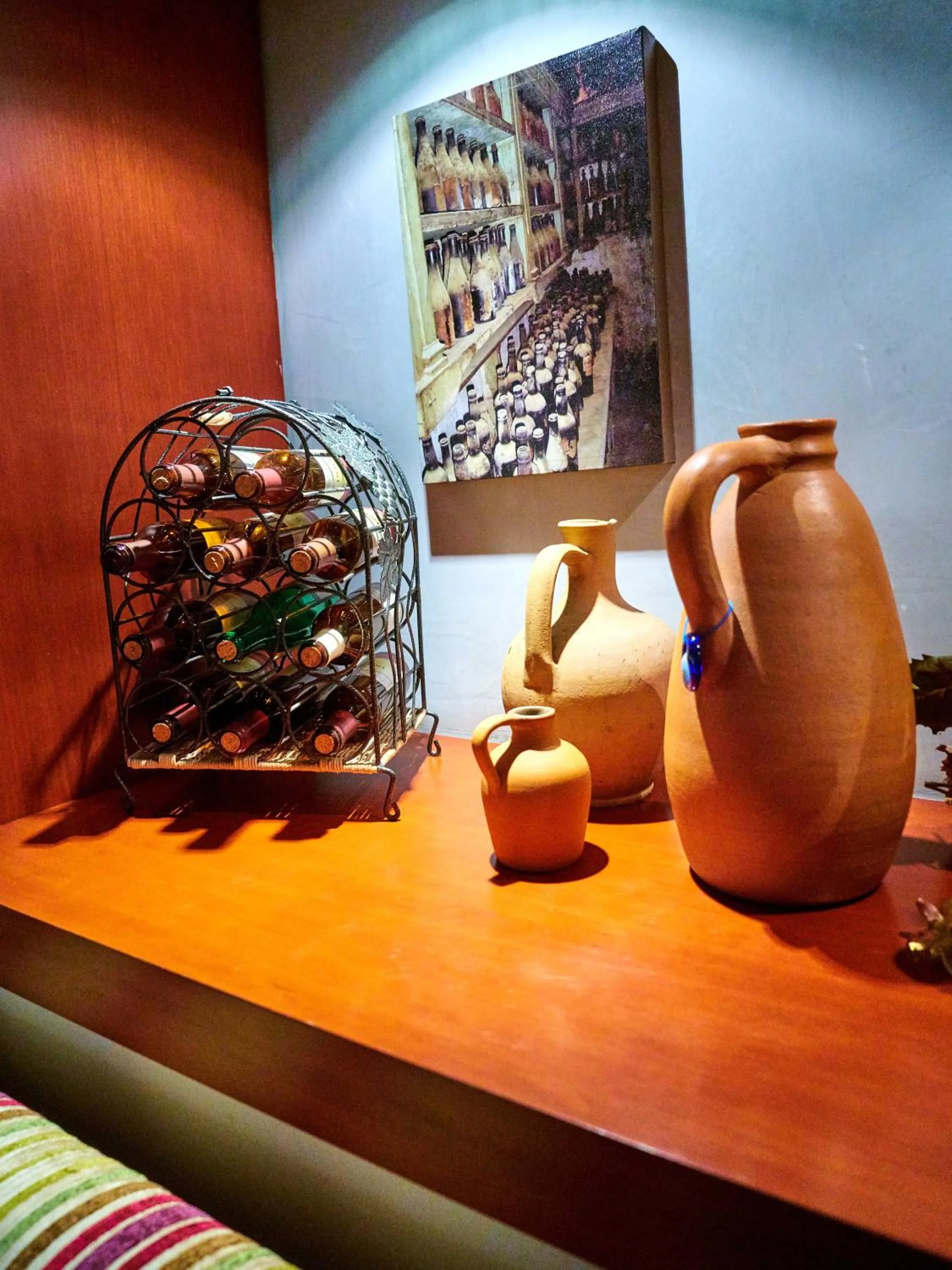 Decorative detail in Feronya Hotel