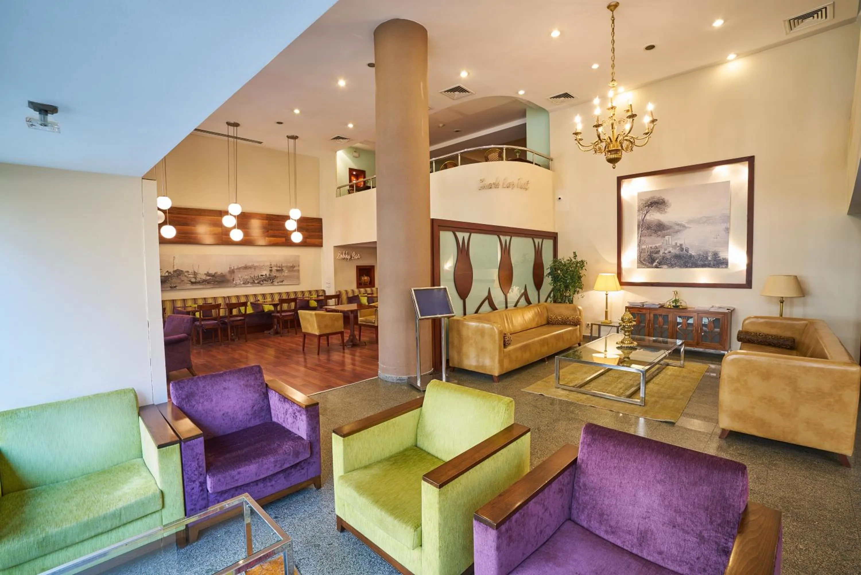 Lobby or reception in Feronya Hotel