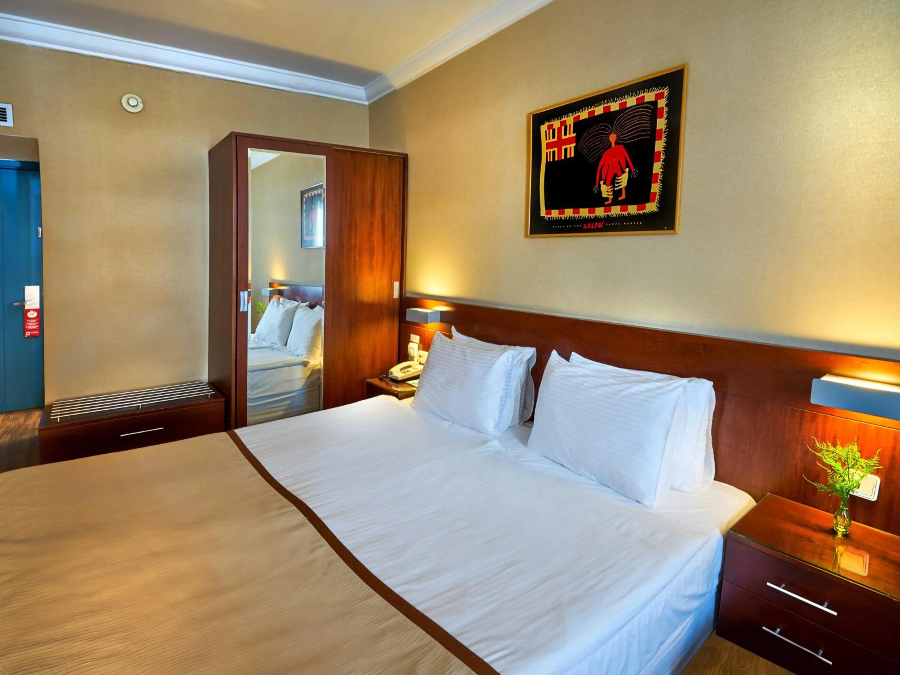 Bed in Feronya Hotel