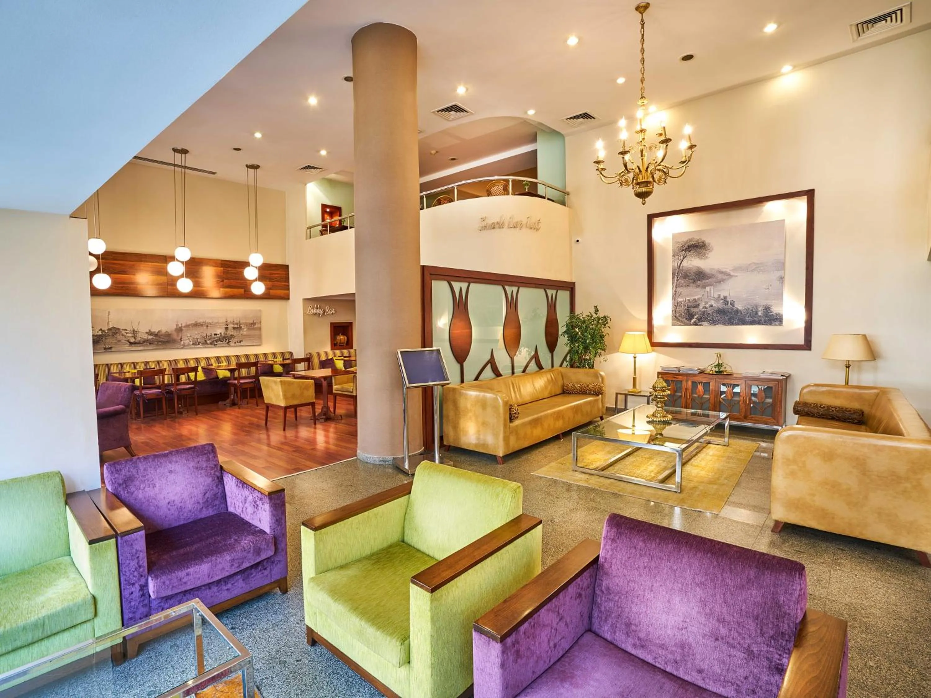 Decorative detail in Feronya Hotel