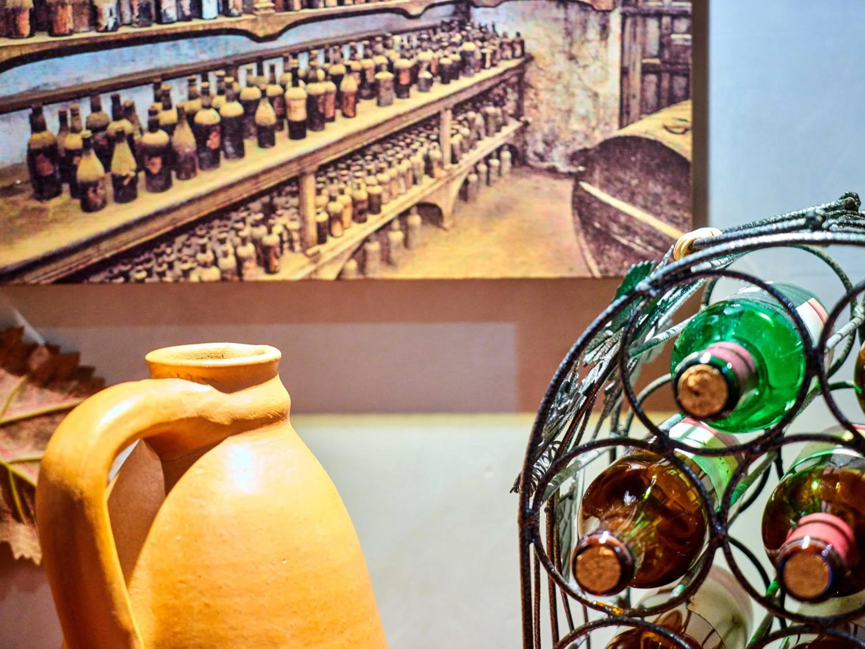 Decorative detail in Feronya Hotel