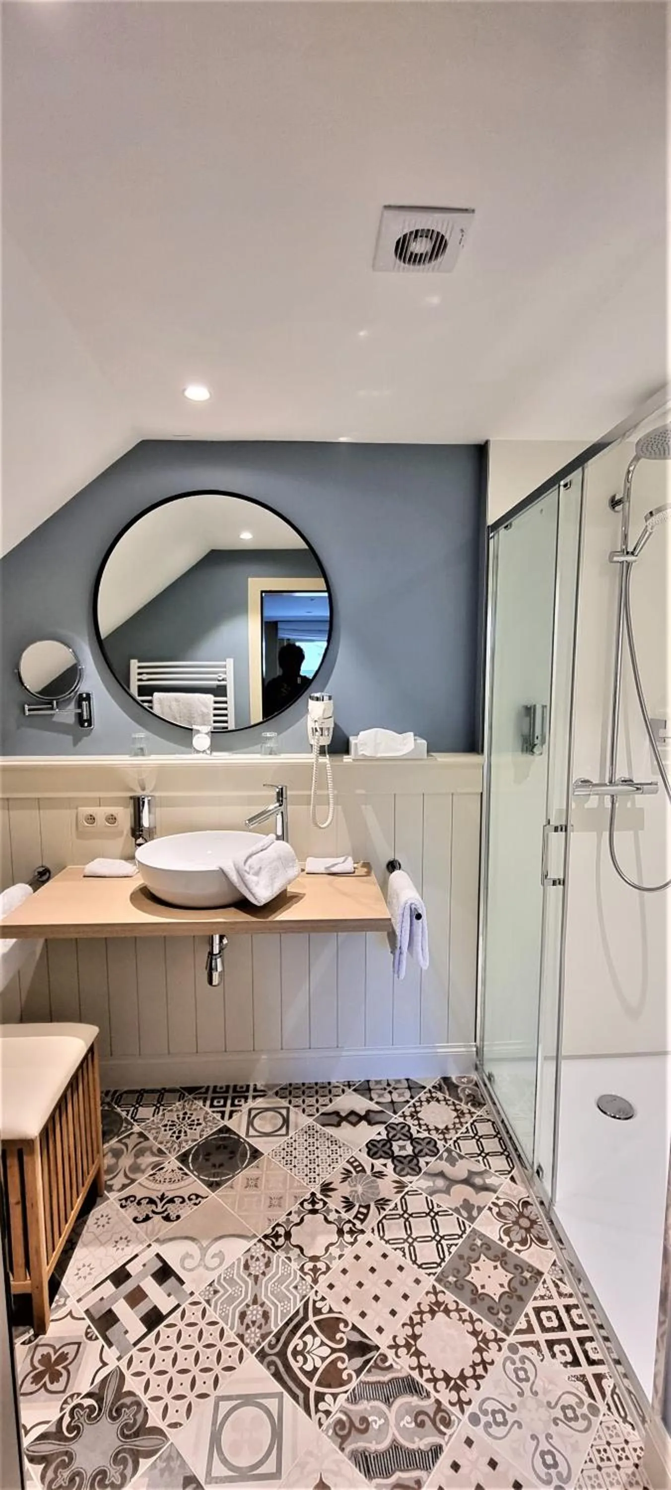 Bathroom in Hotel Eifelland