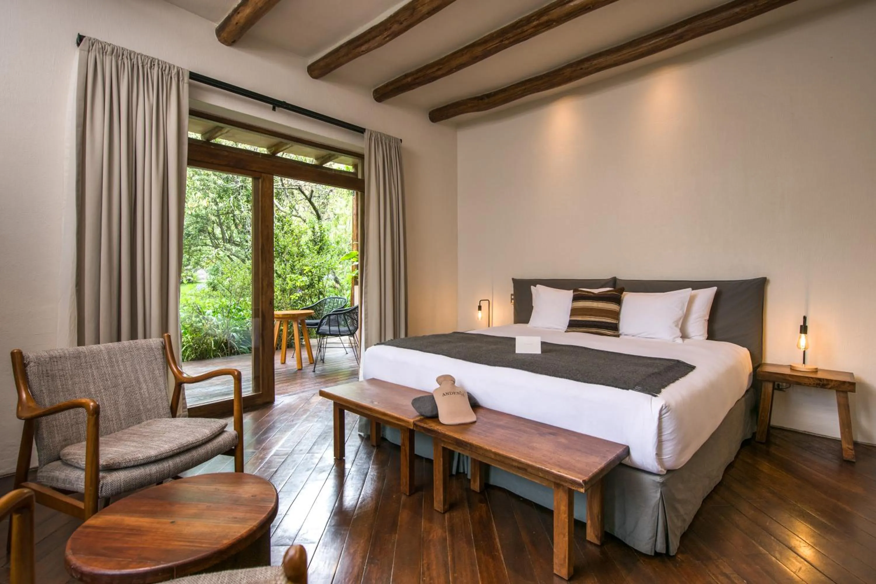 Bed in Andenia Boutique Hotel, Sacred Valley