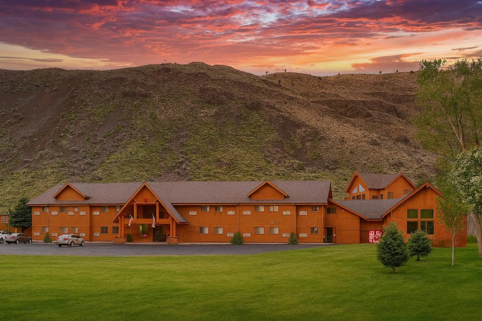 Property building in Yellowstone Village Inn and Suites