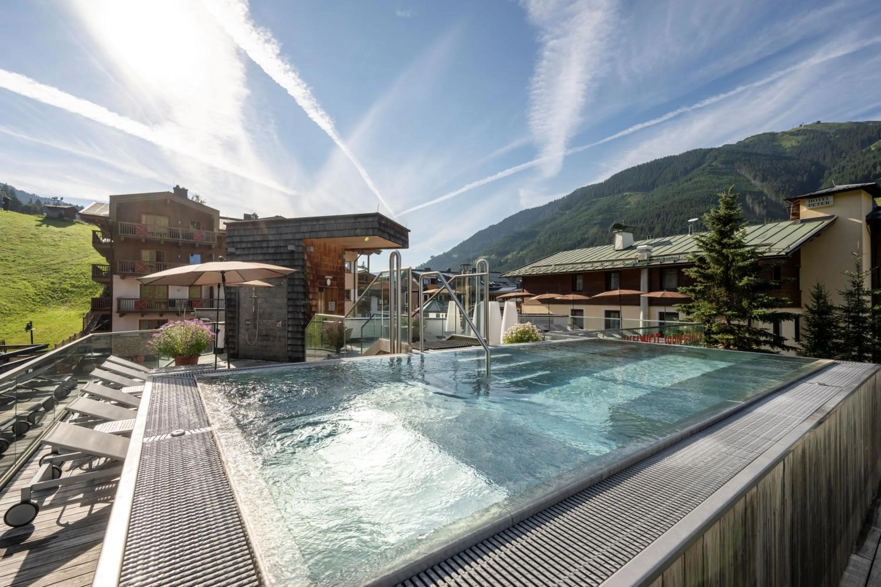 Hot Tub in Hotel Kendler