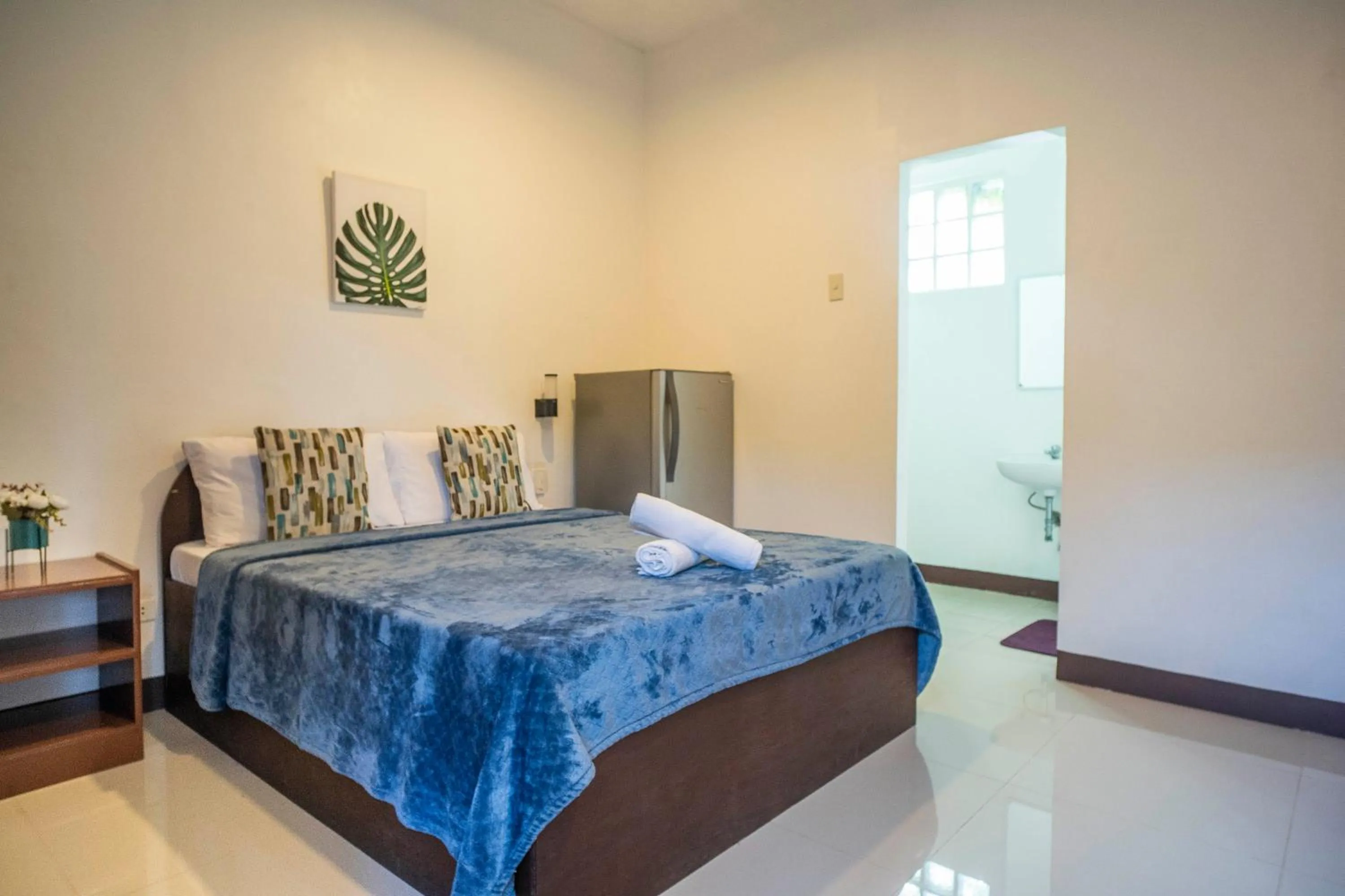 Bed in Panglao Village Court Apartment Stay Inn