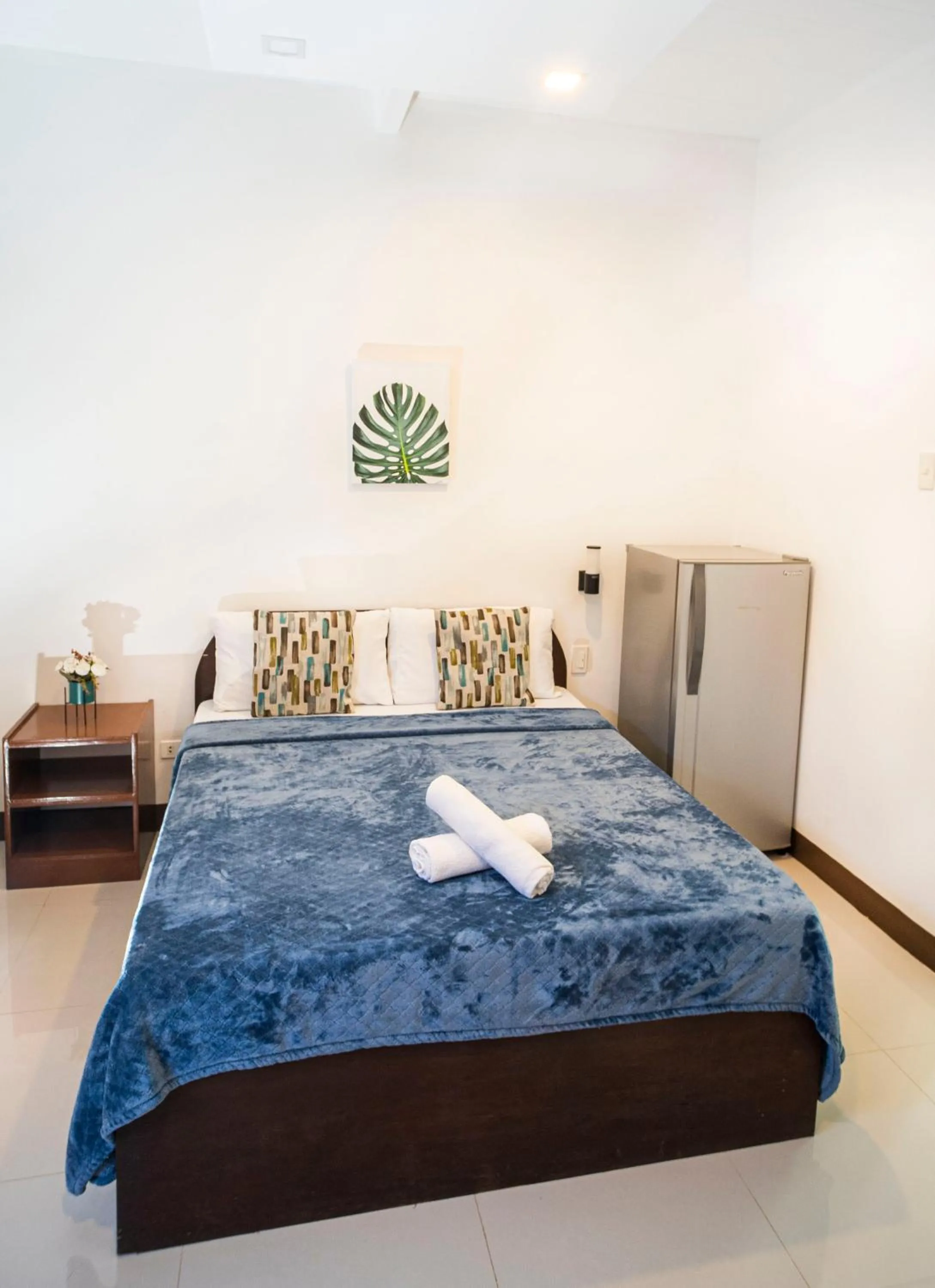 Bed in Panglao Village Court Apartment Stay Inn