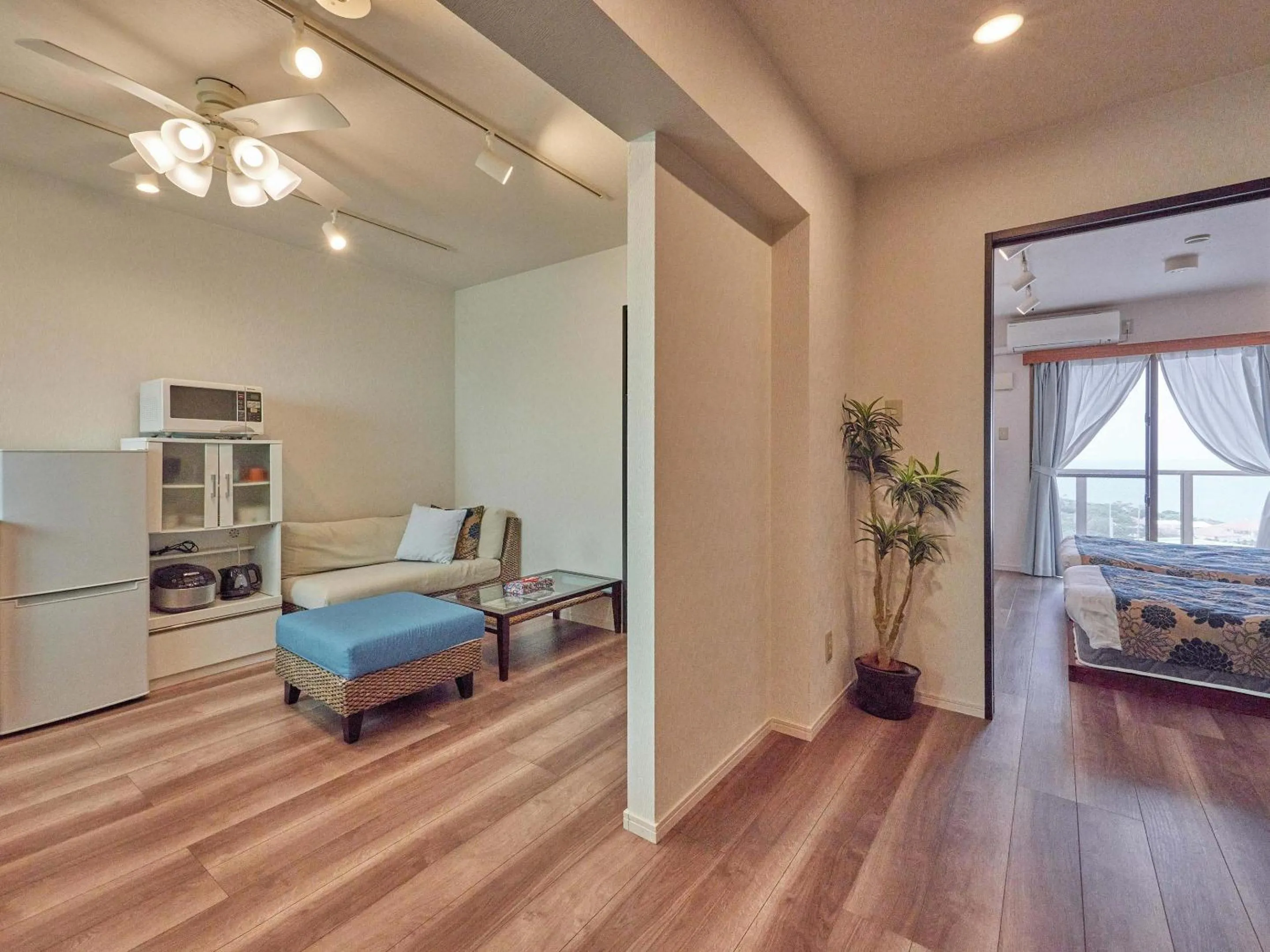 Photo of the whole room, Bed in Yukurina Resort Okinawa