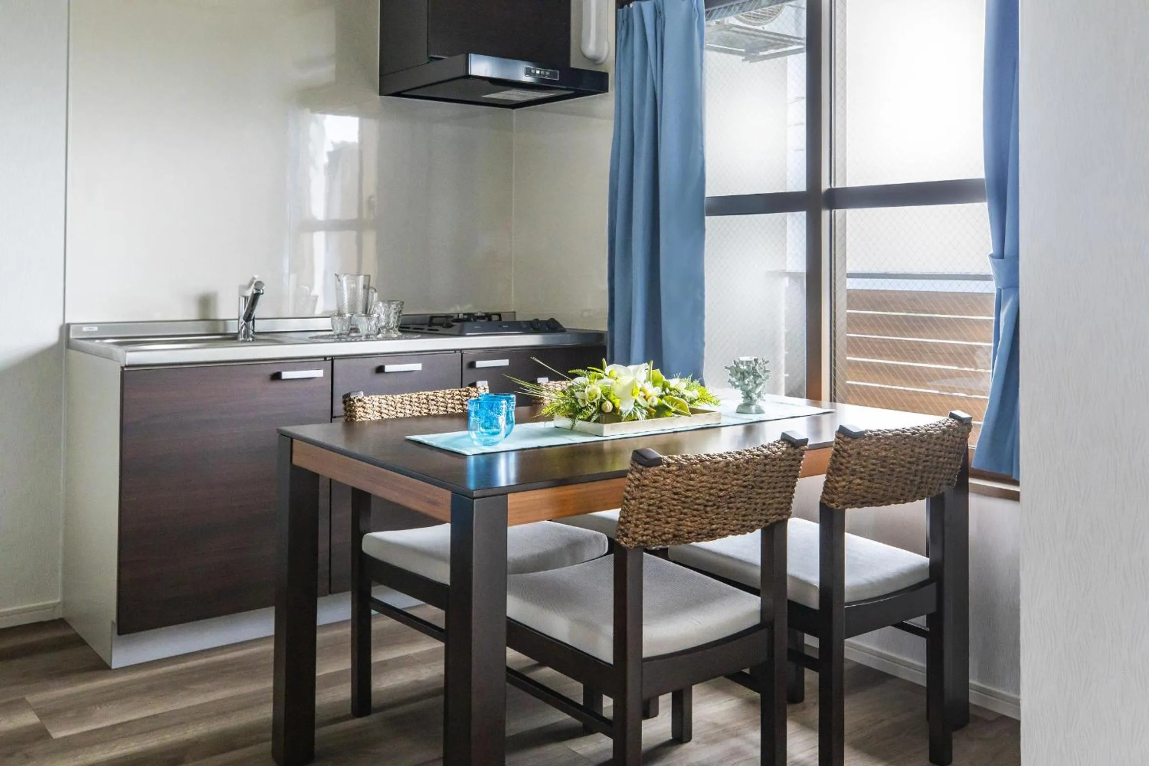 kitchen in Yukurina Resort Okinawa