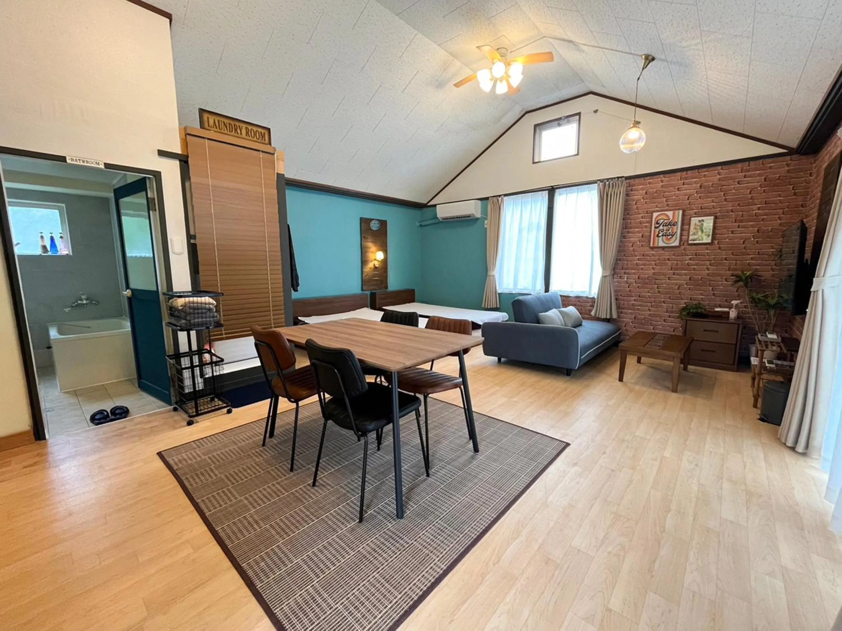 Living room in Yukurina Resort Okinawa