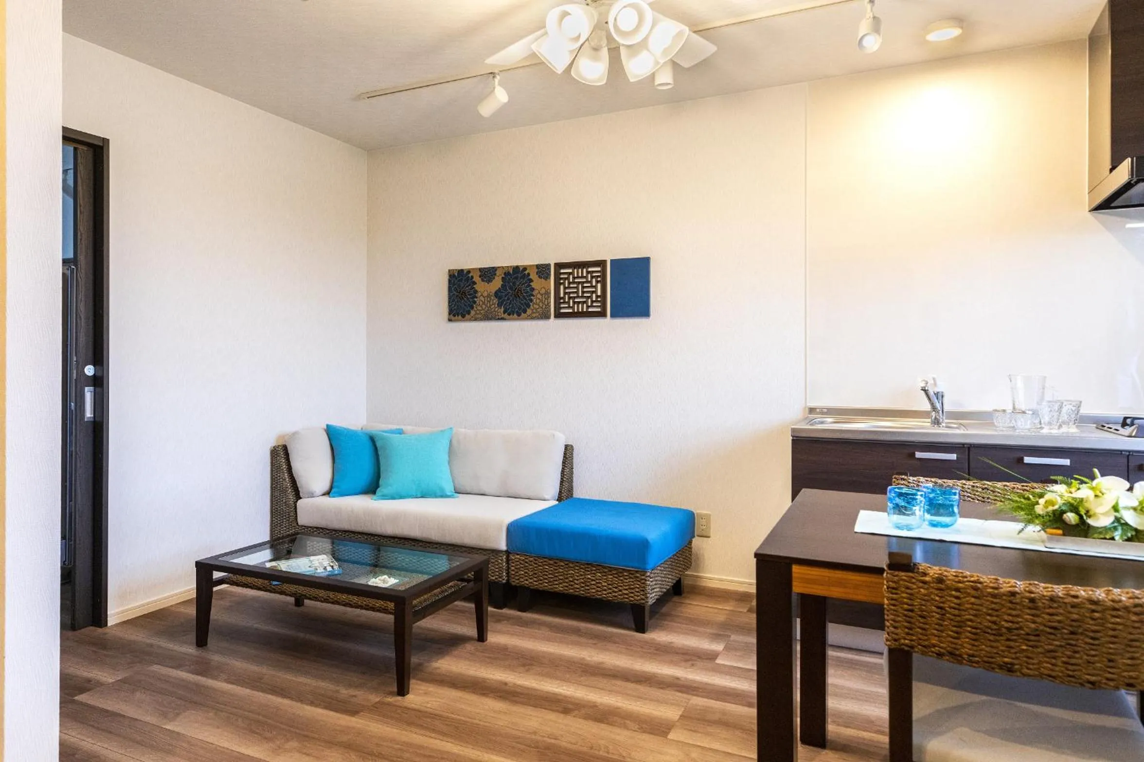 kitchen in Yukurina Resort Okinawa