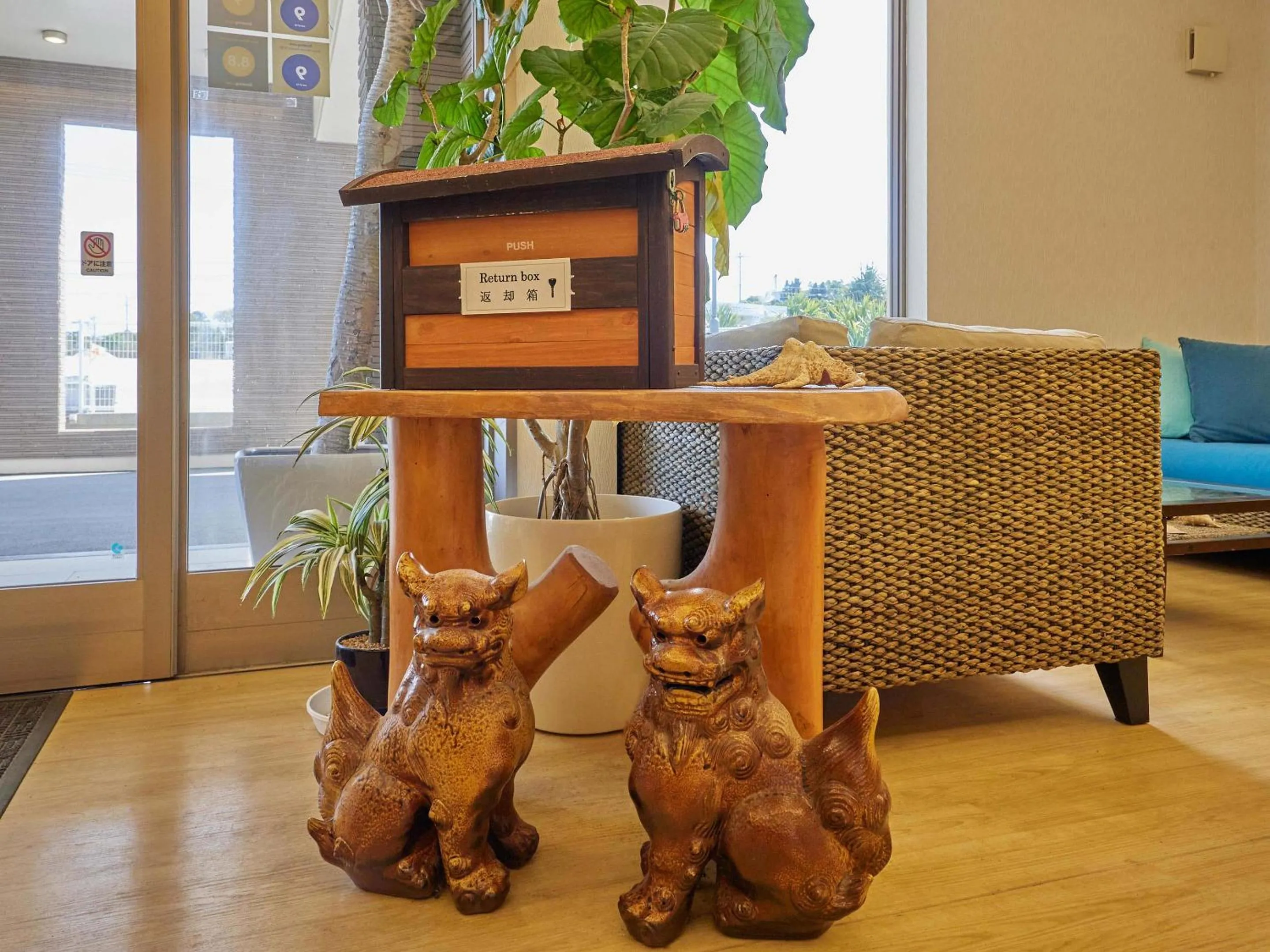 Lobby or reception in Yukurina Resort Okinawa