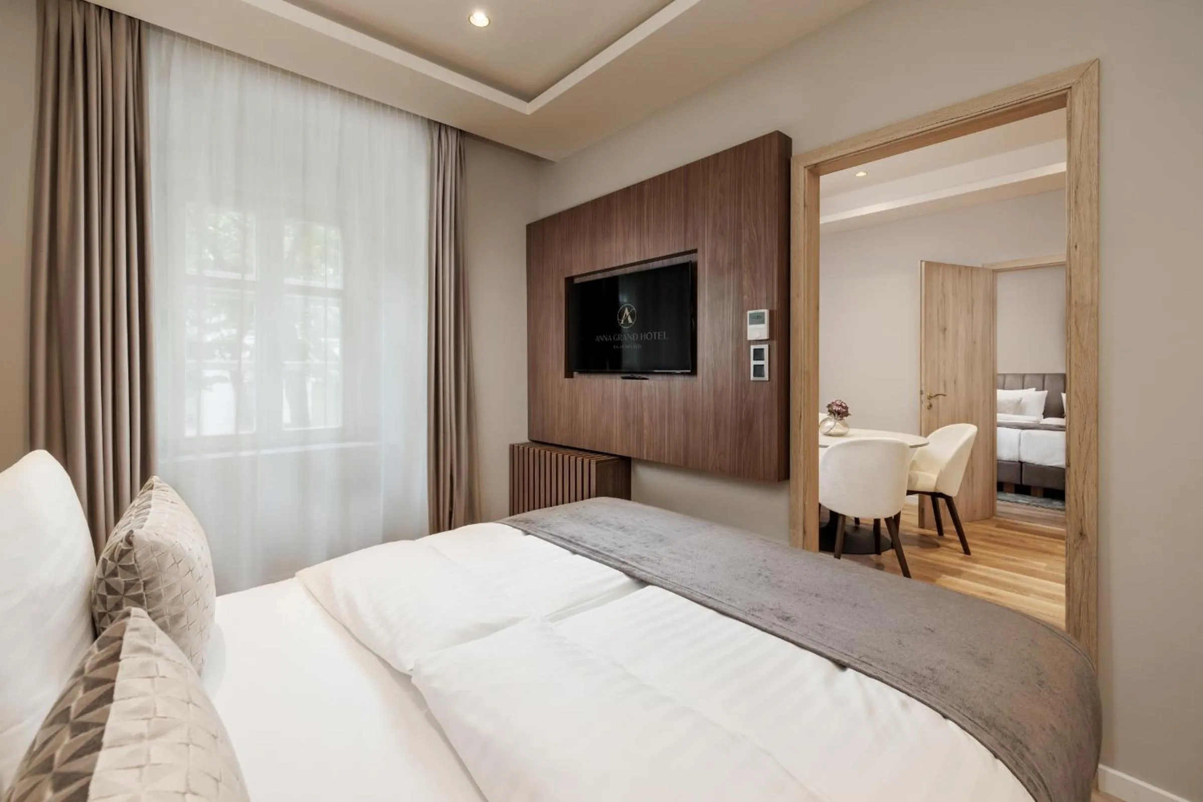 Bed in Anna Grand Hotel