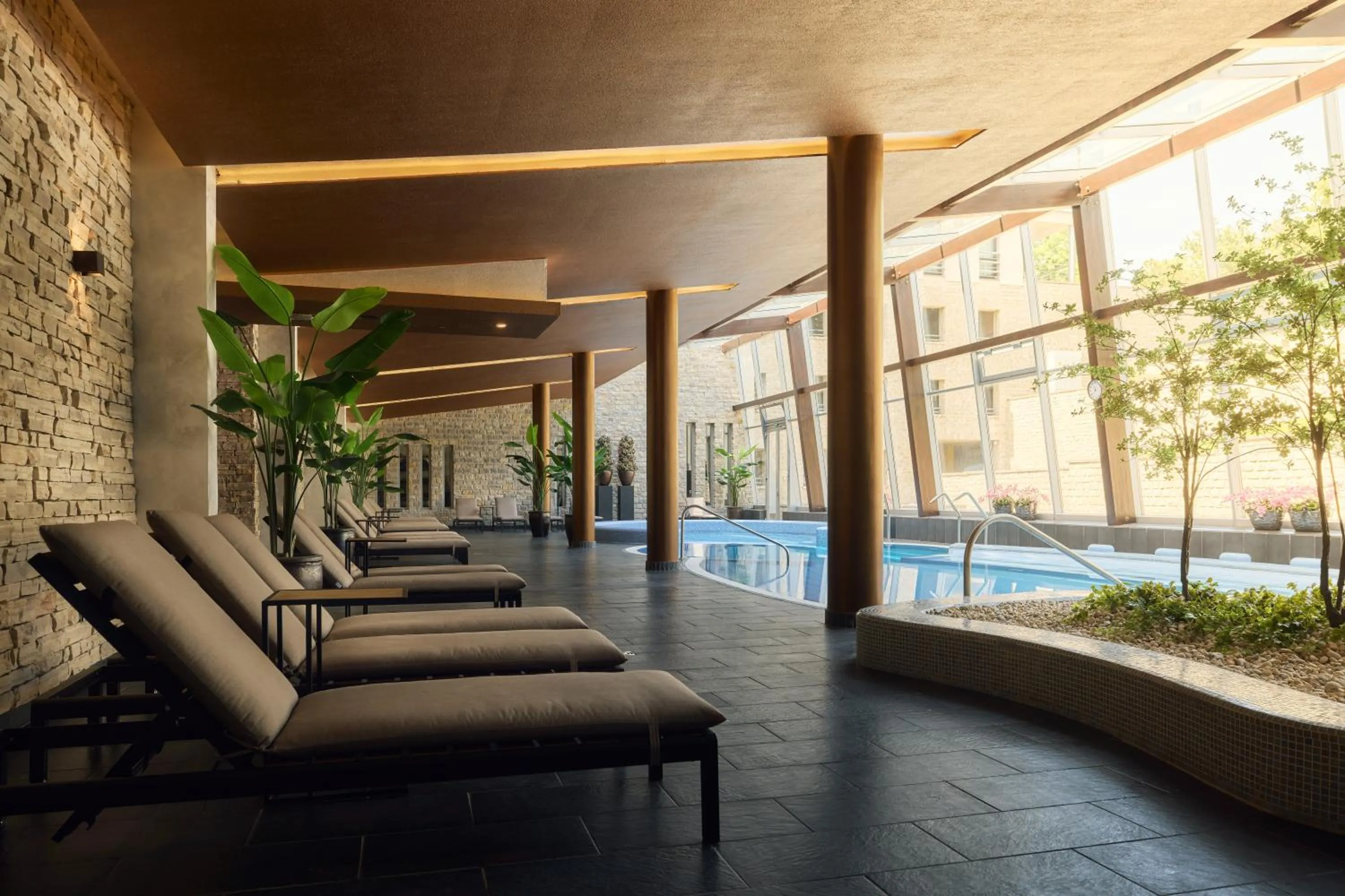 Pool view in Anna Grand Hotel