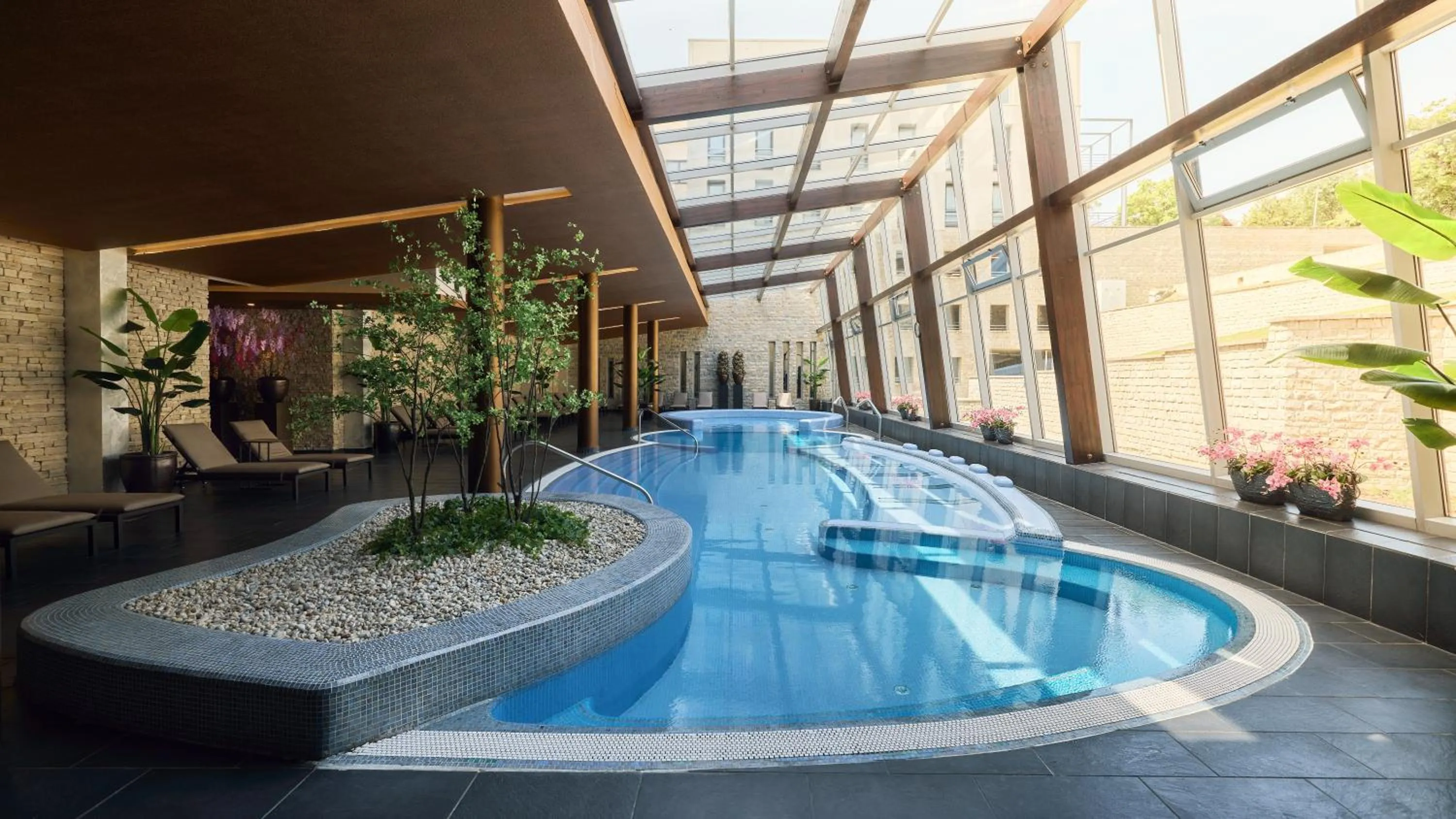 Pool view in Anna Grand Hotel