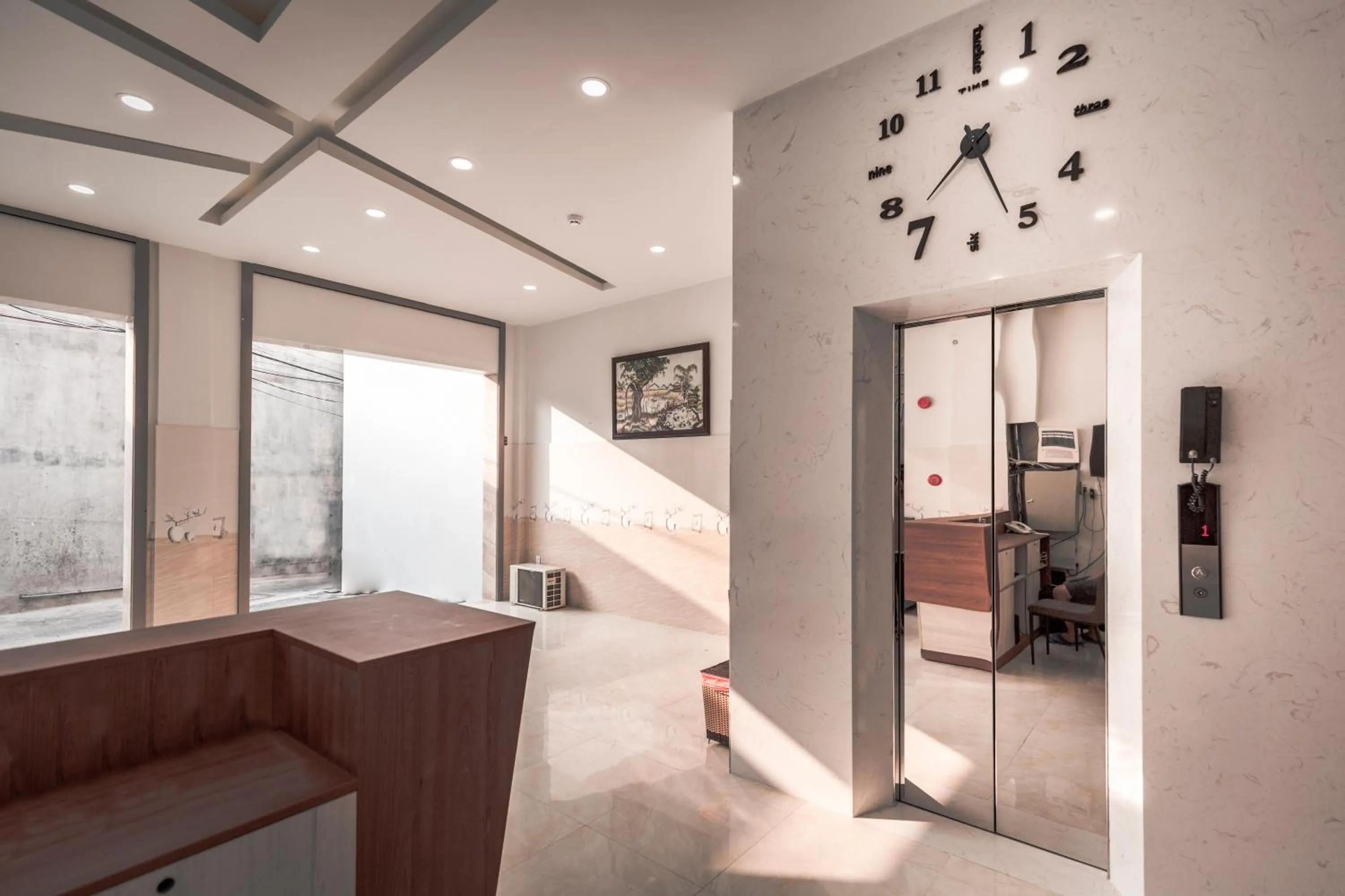 Lobby or reception in AQUA Seaview Hotel