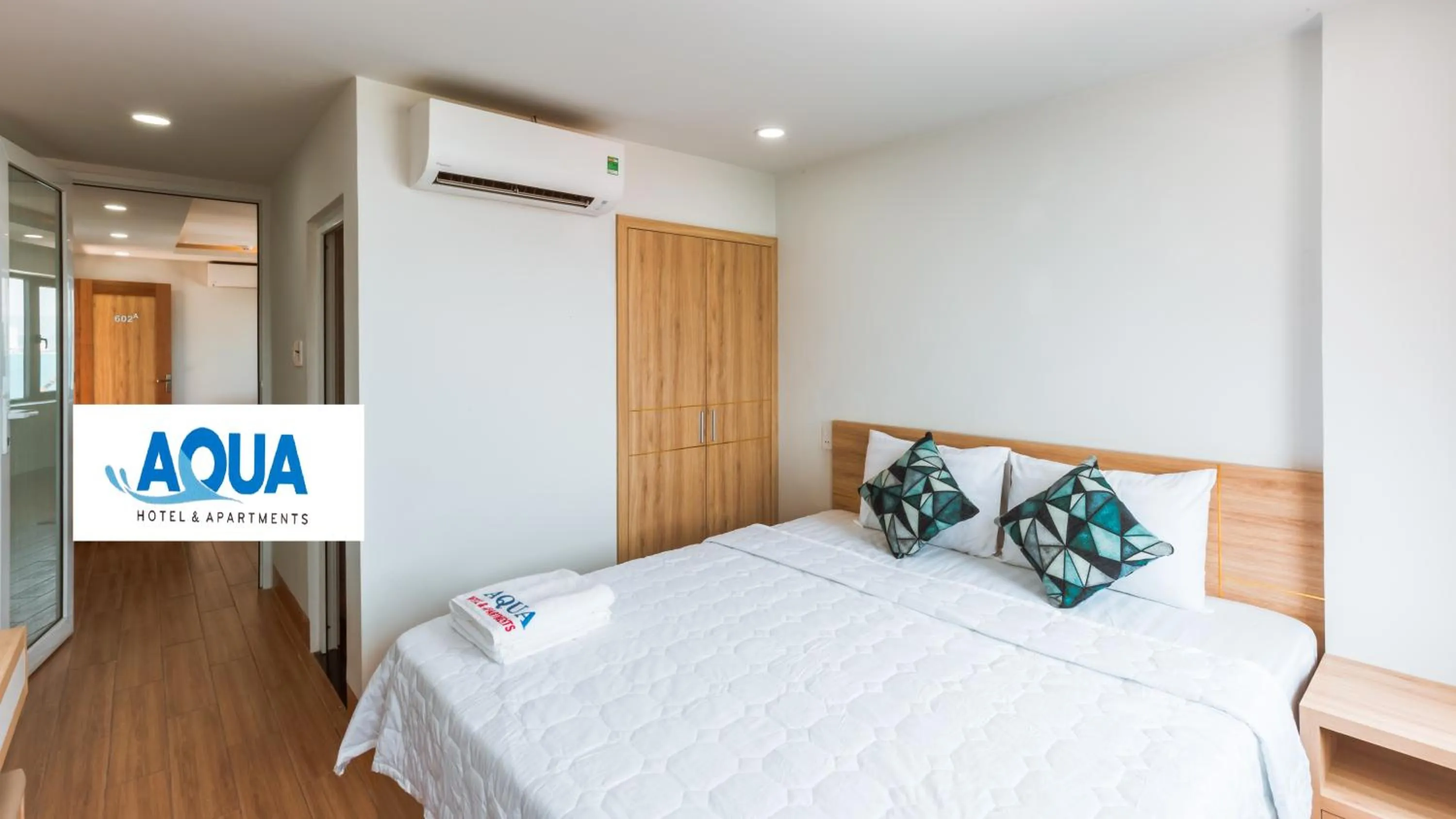 Bedroom, Bed in AQUA Seaview Hotel