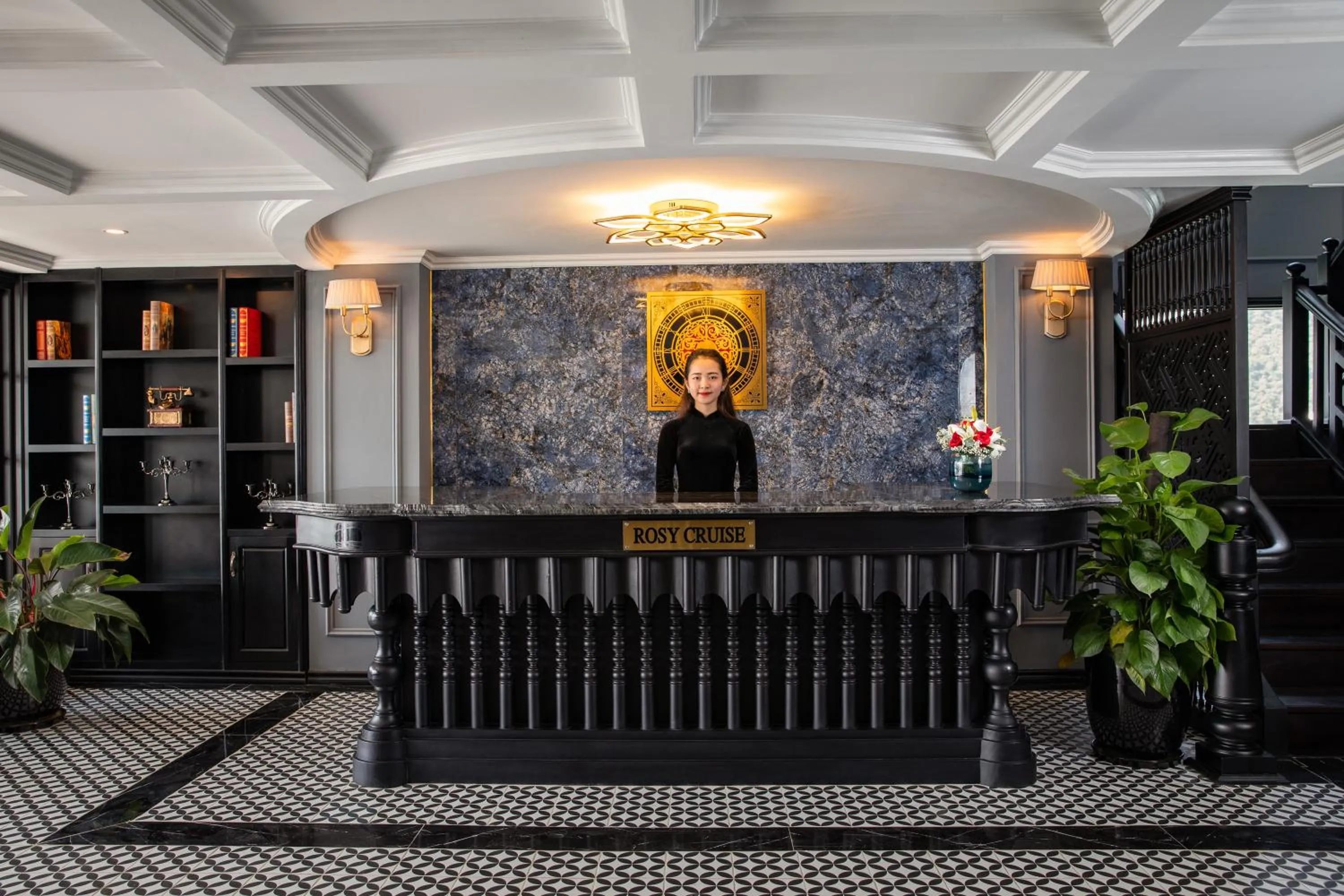 Staff in Rosy Cruises