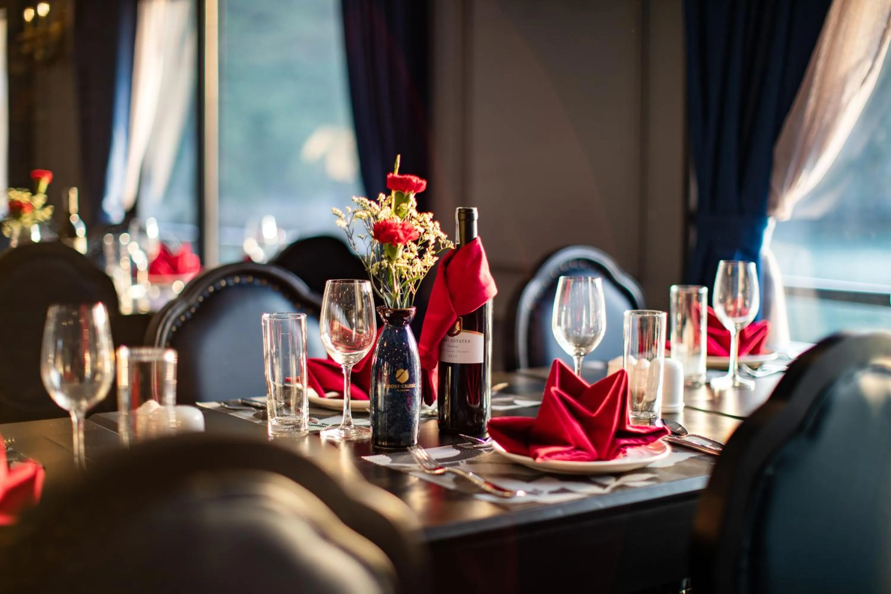 Lounge or bar in Rosy Cruises