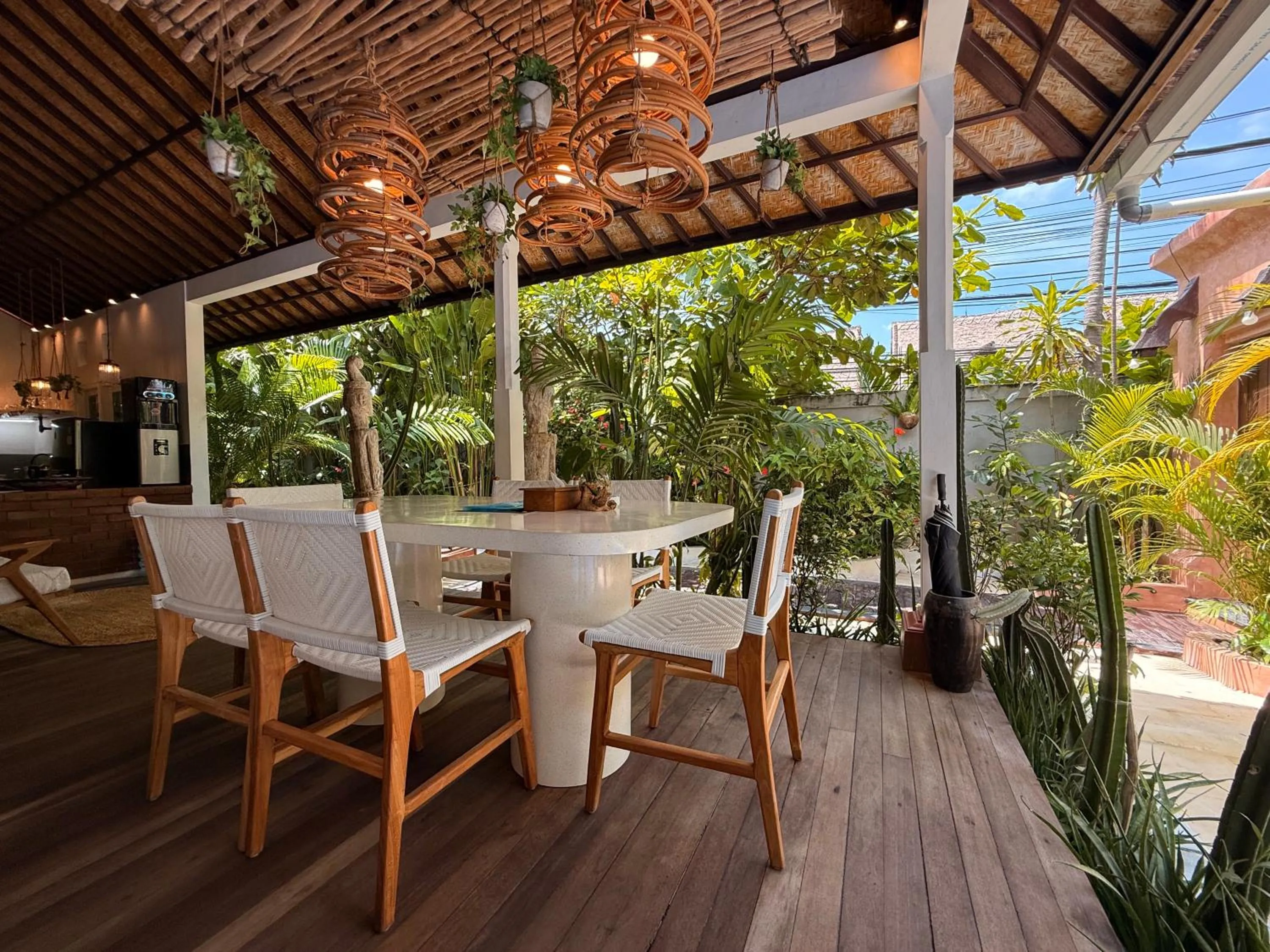 Garden in Smiling Cactus Villas Seminyak