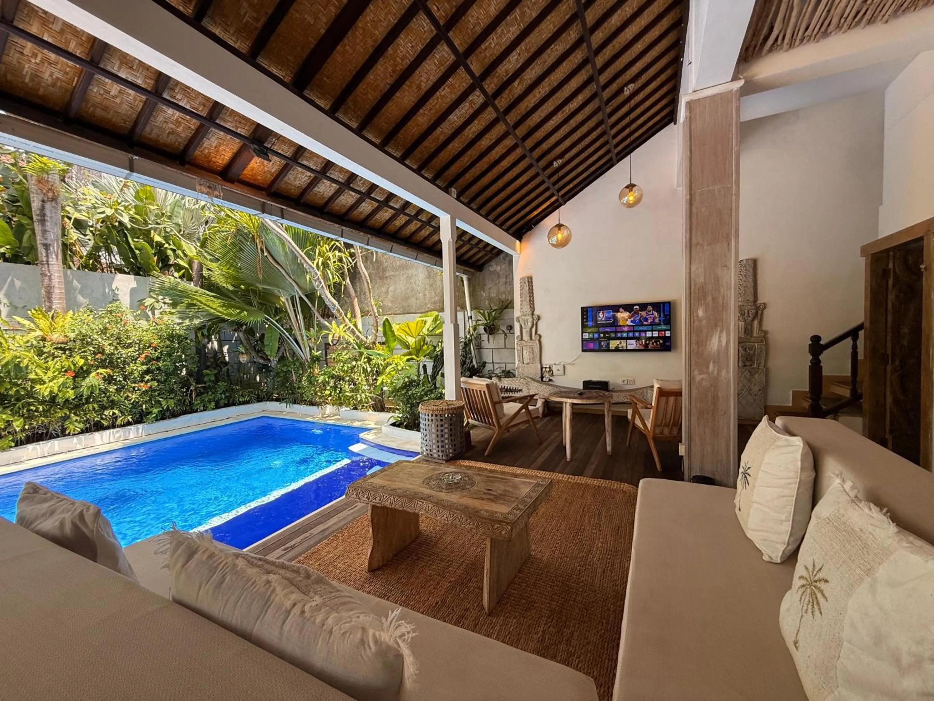 Patio in Smiling Cactus Villas Seminyak