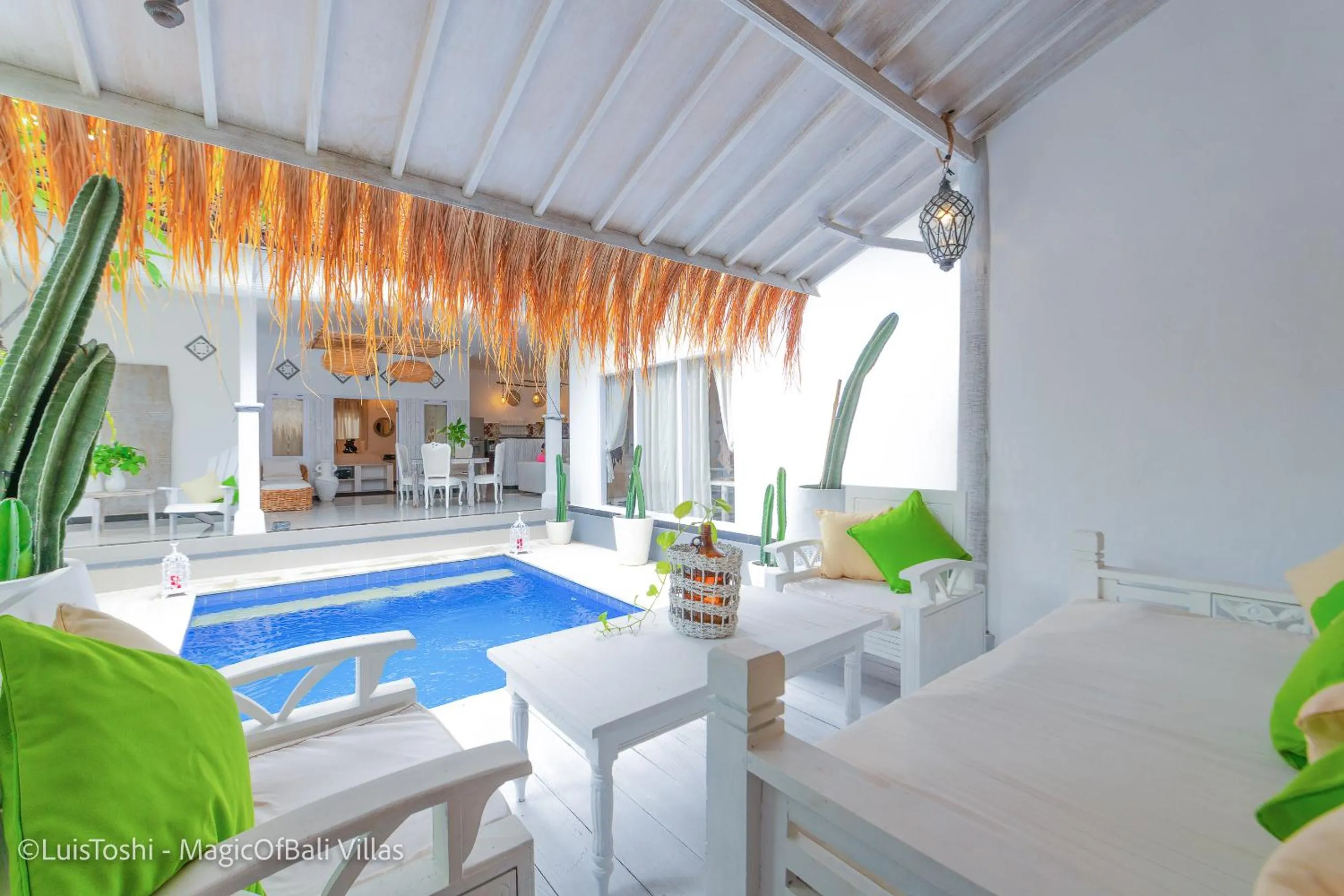 Swimming pool in Smiling Cactus Villas Seminyak