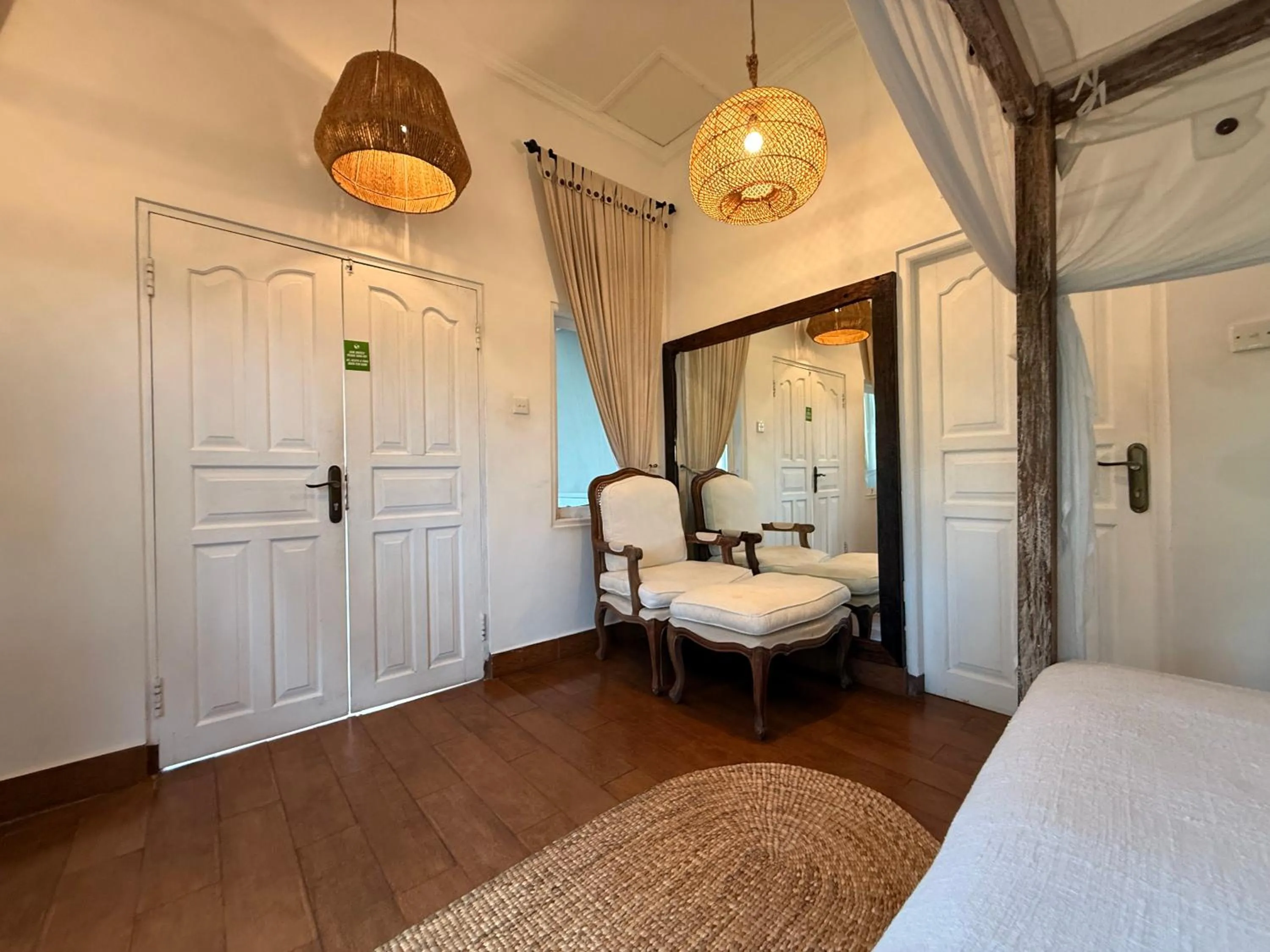 Bed in Smiling Cactus Villas Seminyak