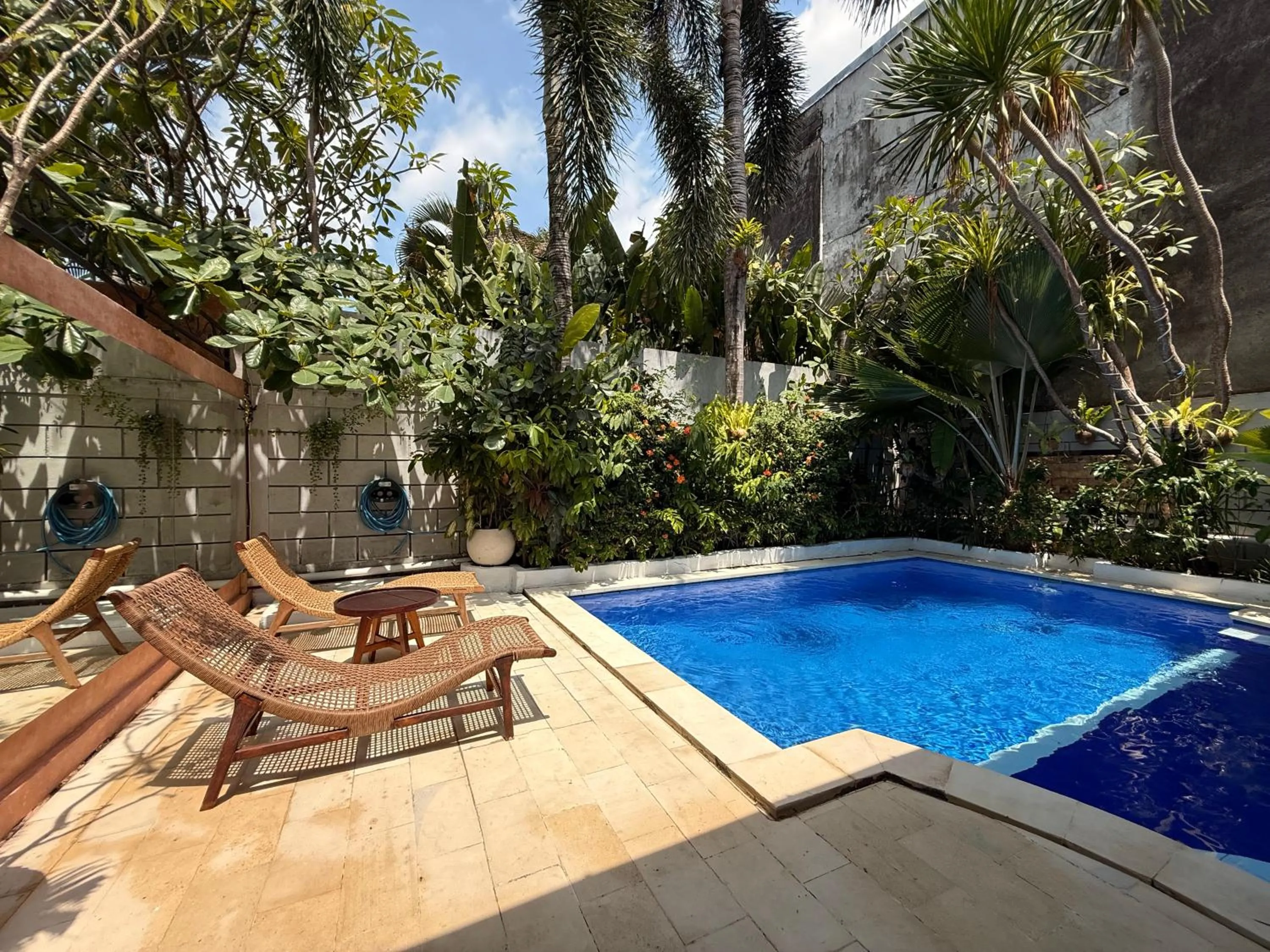 Patio in Smiling Cactus Villas Seminyak